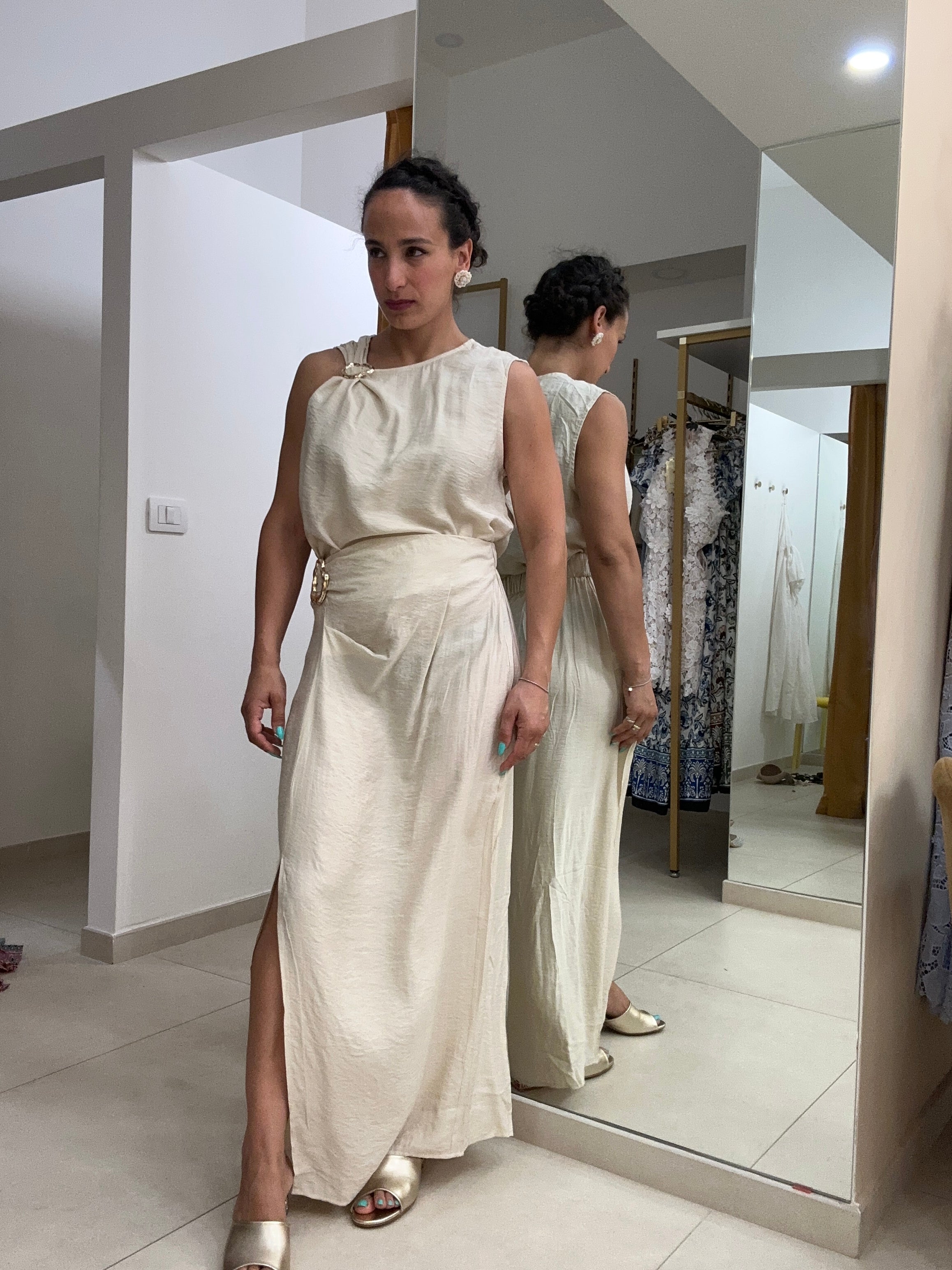 Coordinato gonna dea greca