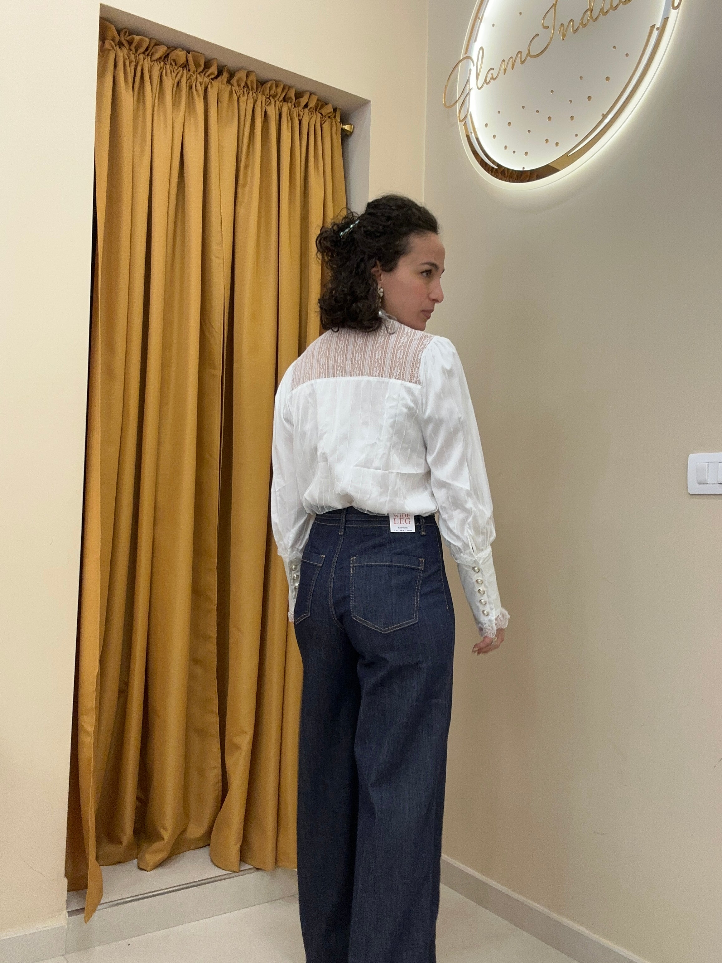 Jeans leggero ampio