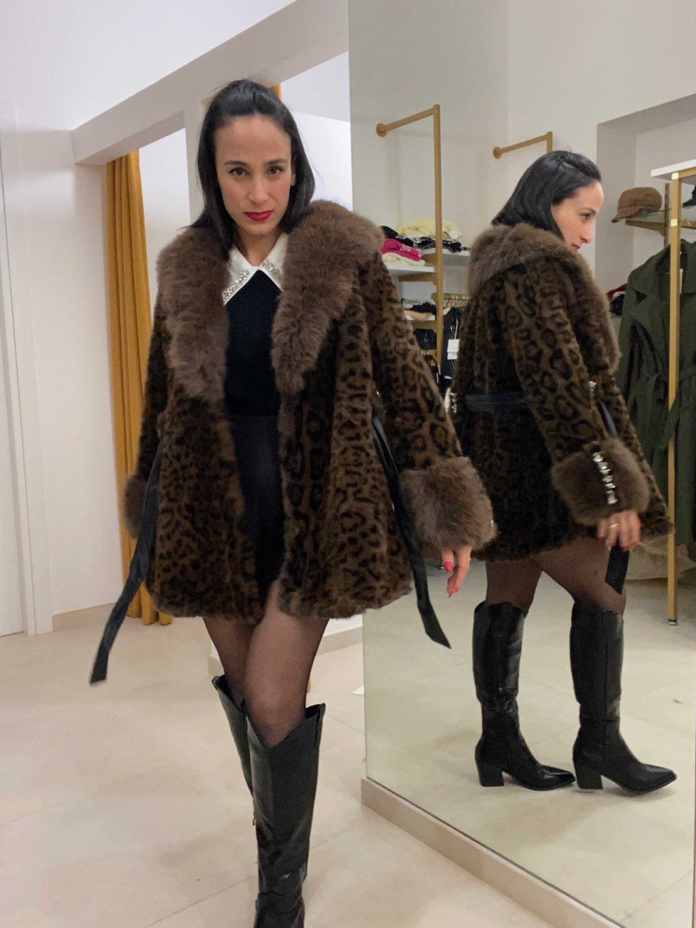 Ecovisone animalier con gioielli