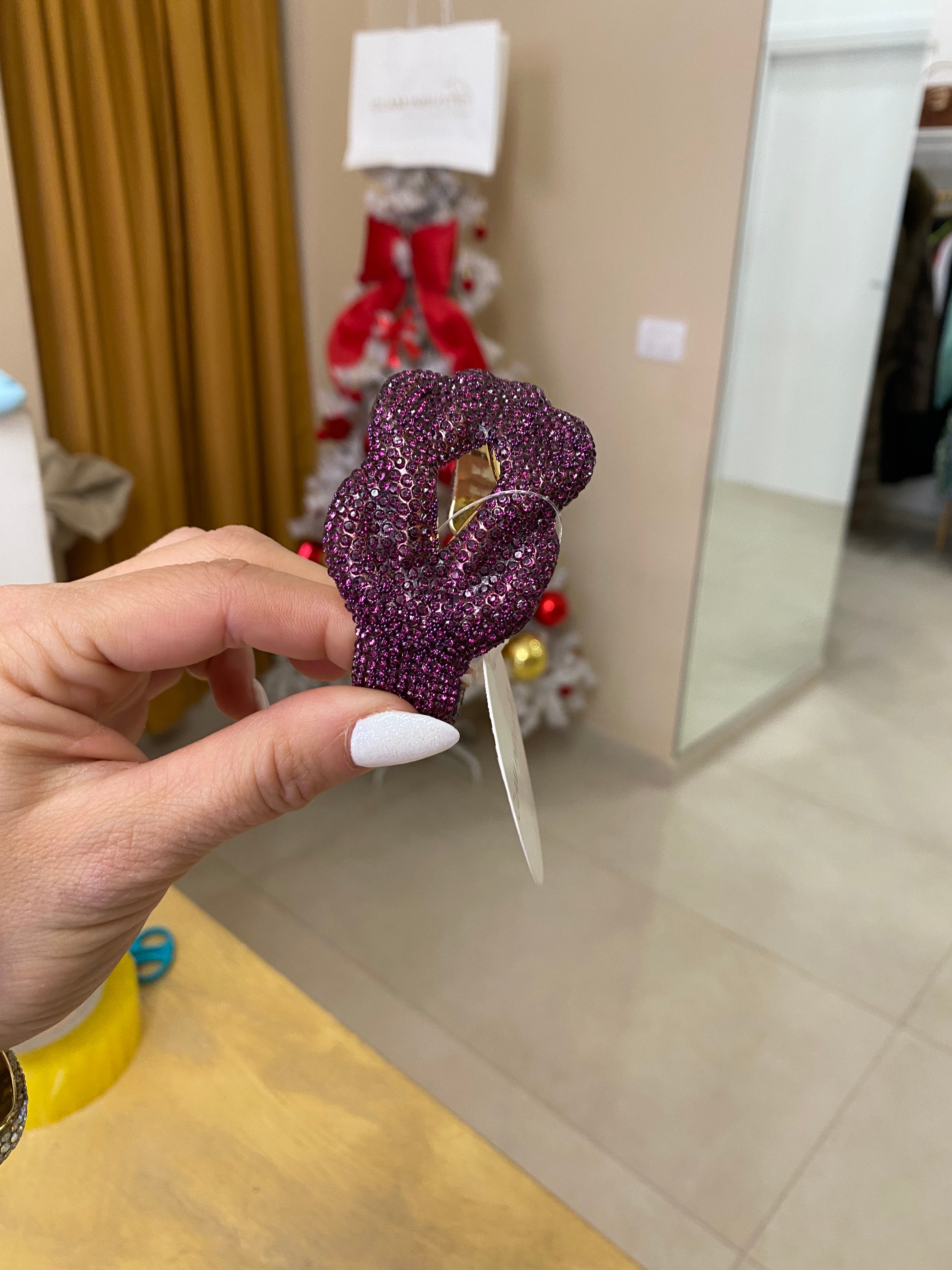 Bracciale nodo brillantini