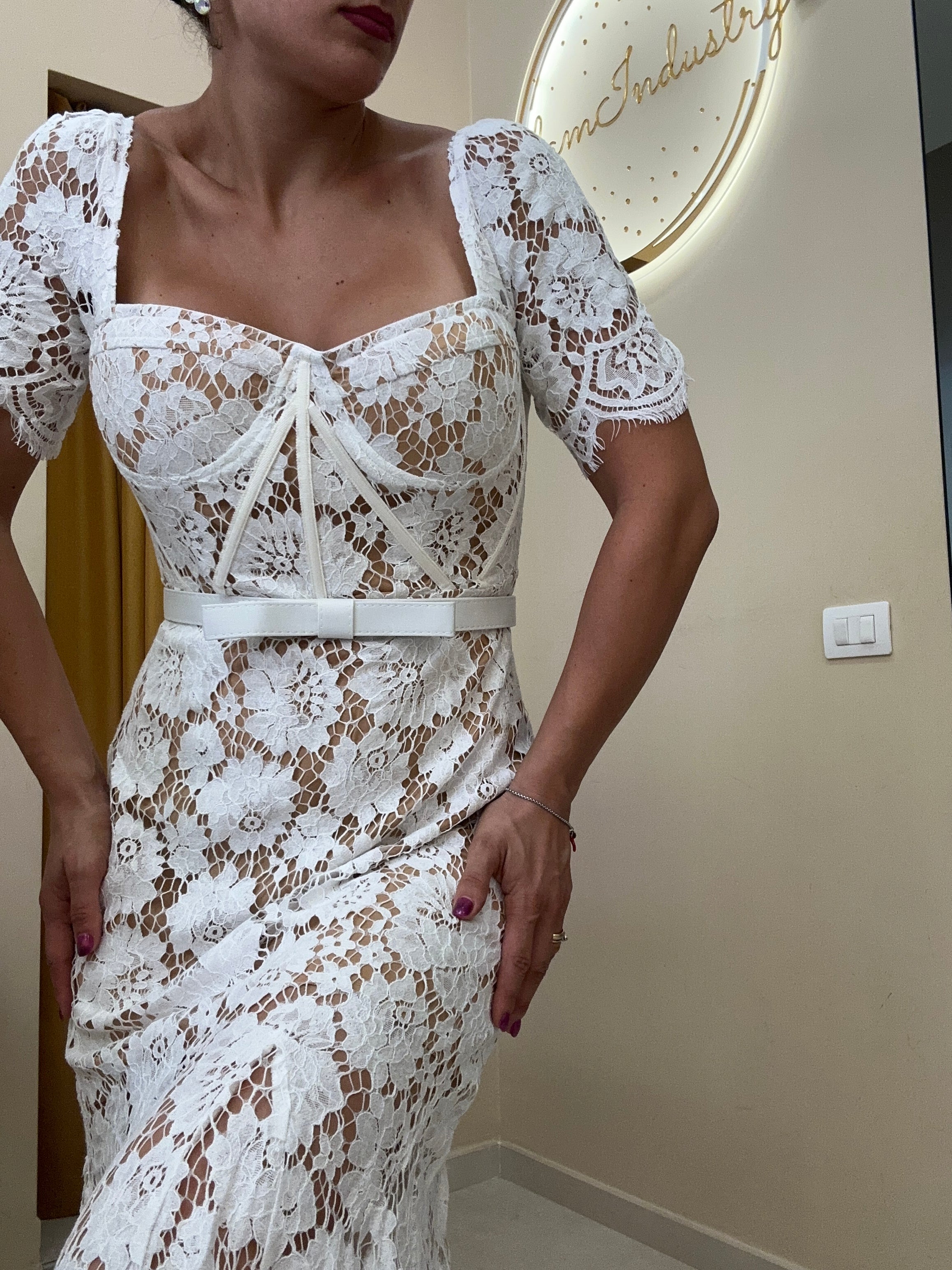 Abito diva BIANCO