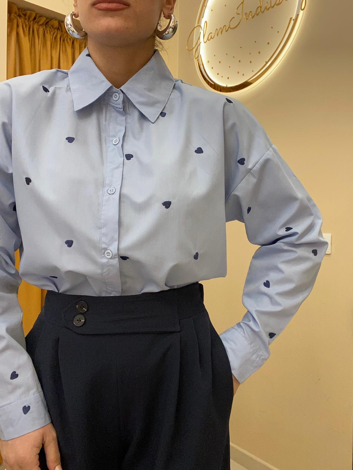 Camicia cuori