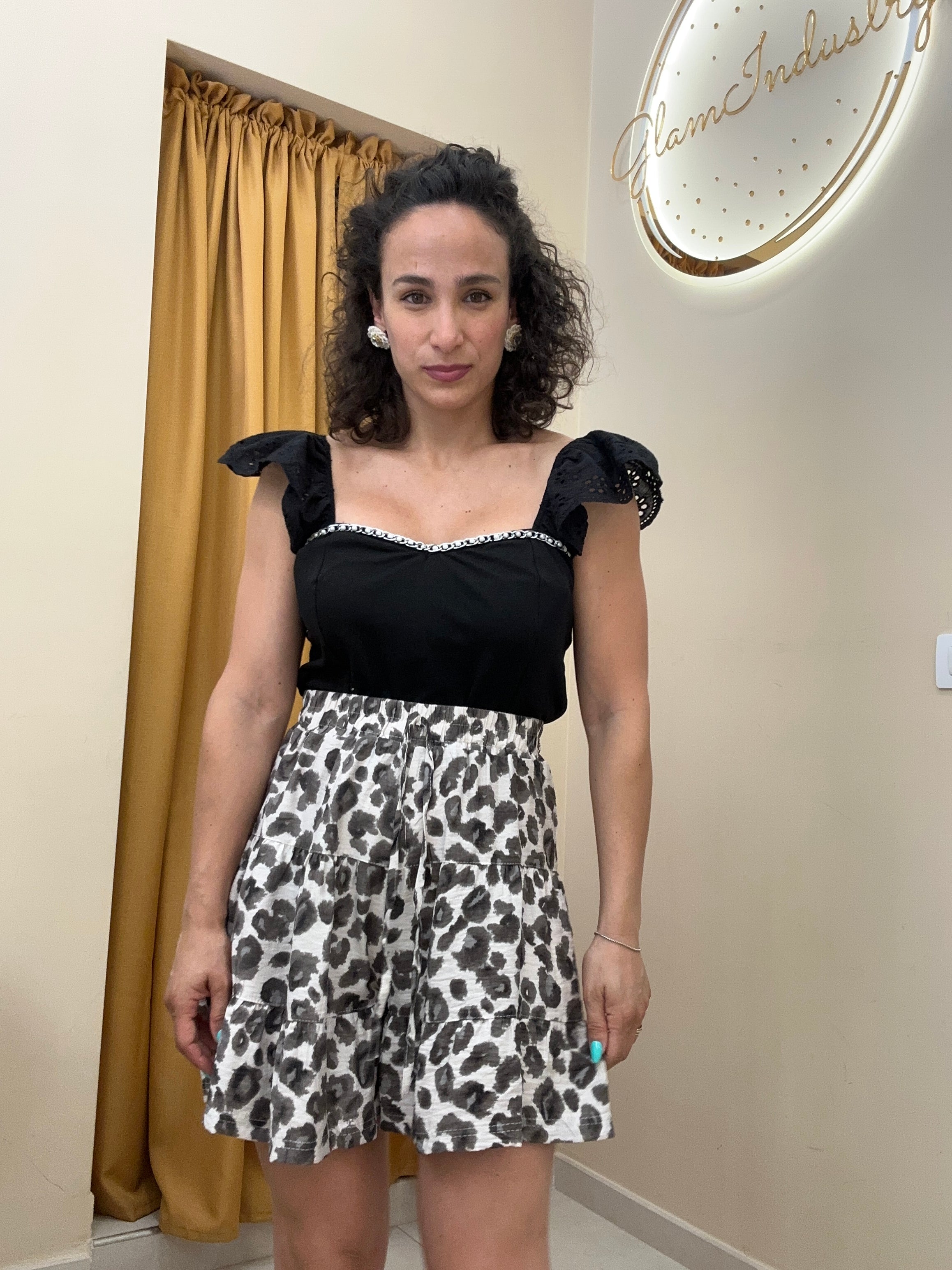 Short animalier chiara