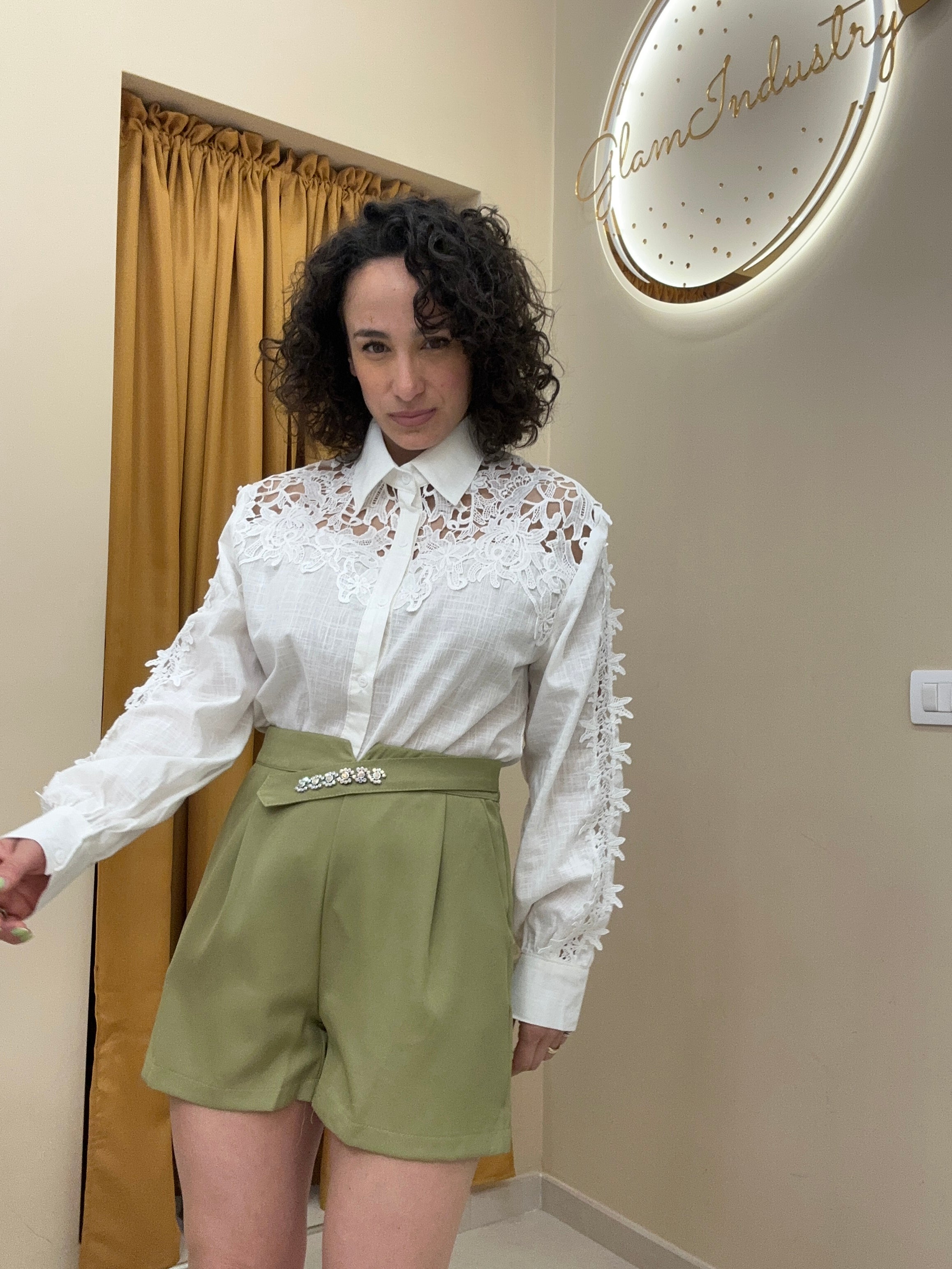 Camicia sweet bianca