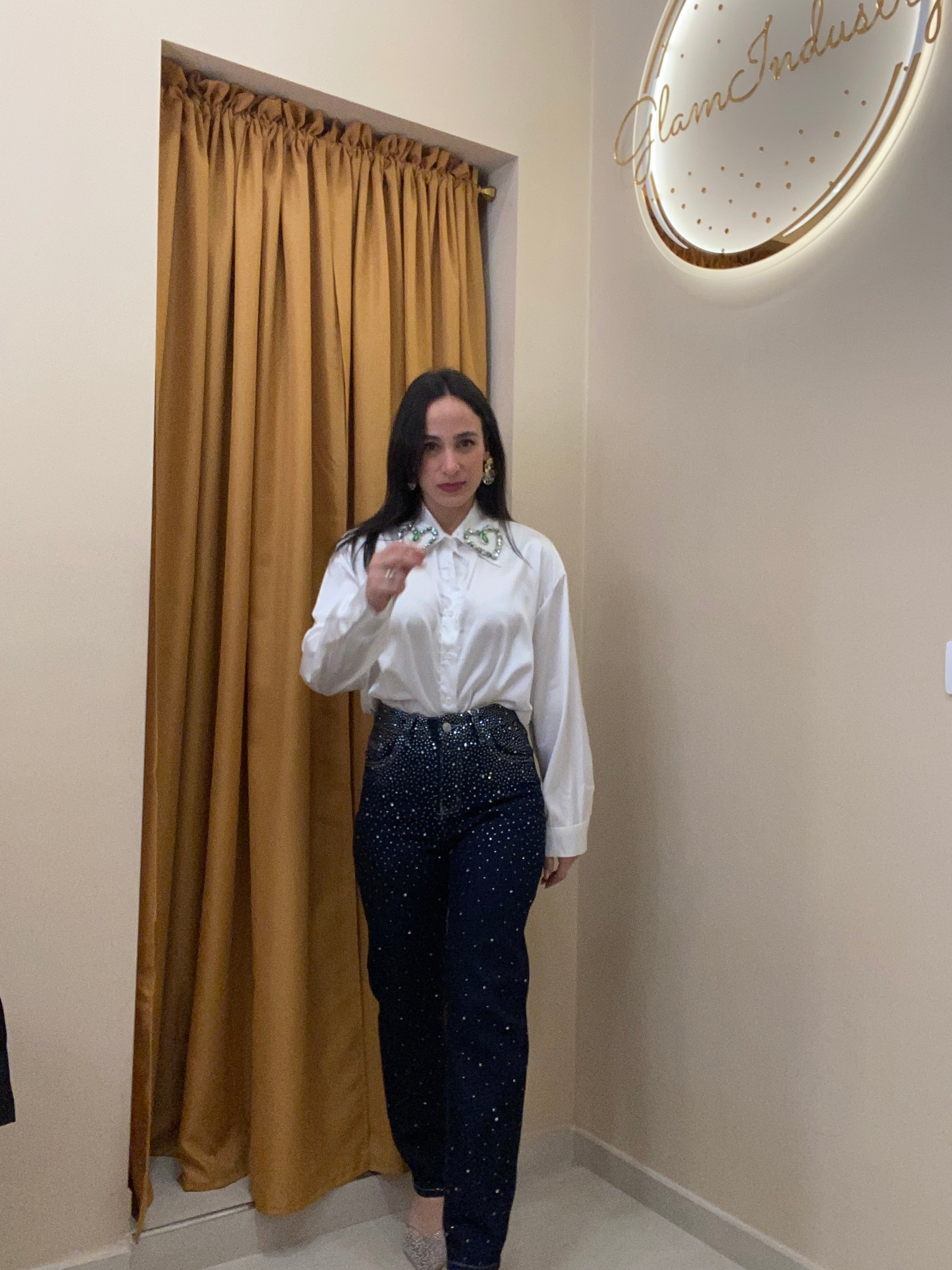 Jeans brilla lavaggio zero
