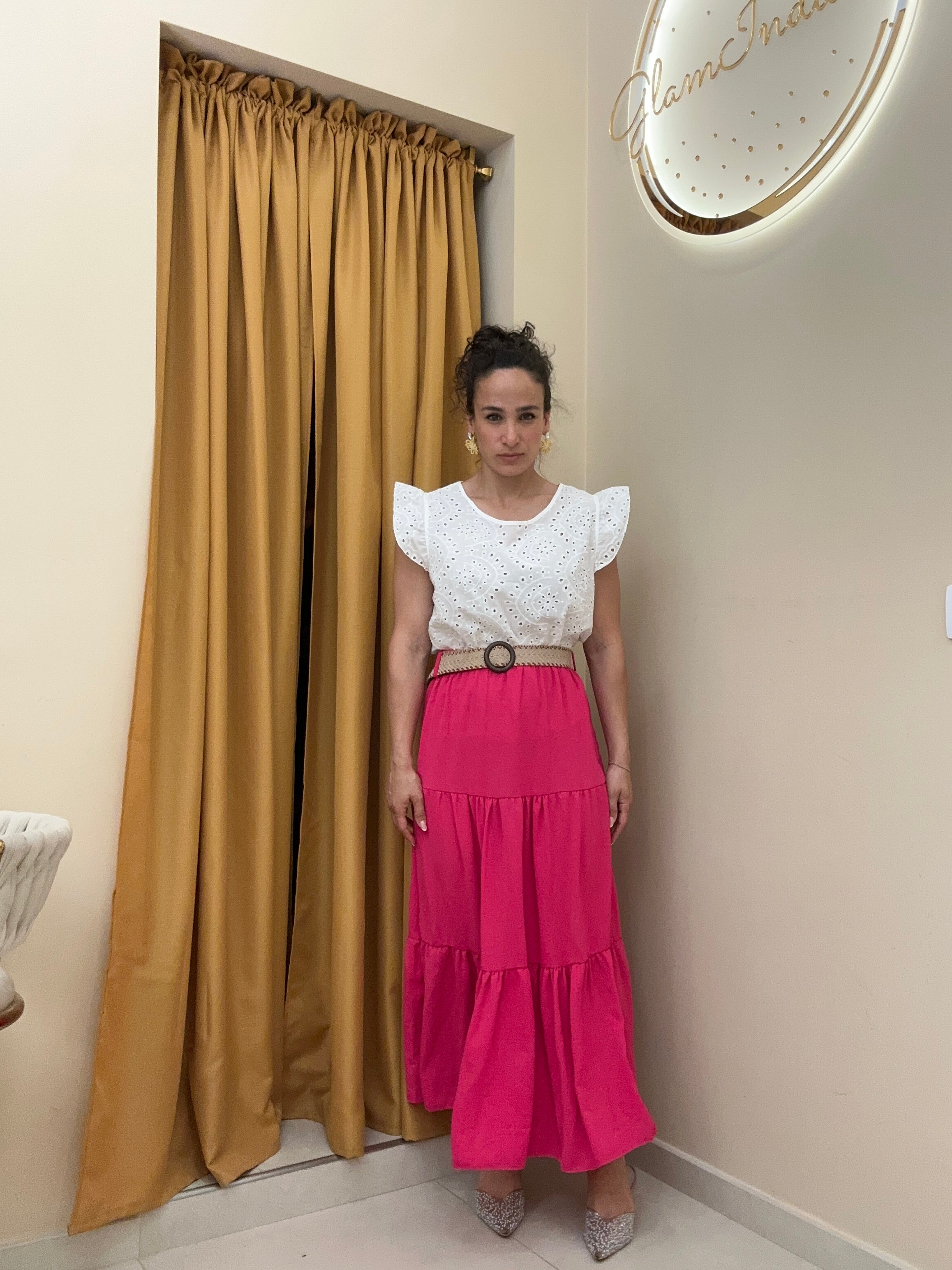 Blusa pizzo San Gallo