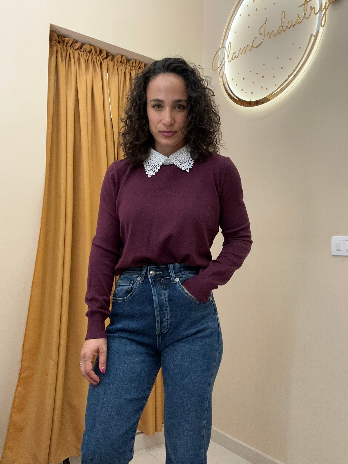 Maglione colletto 2539