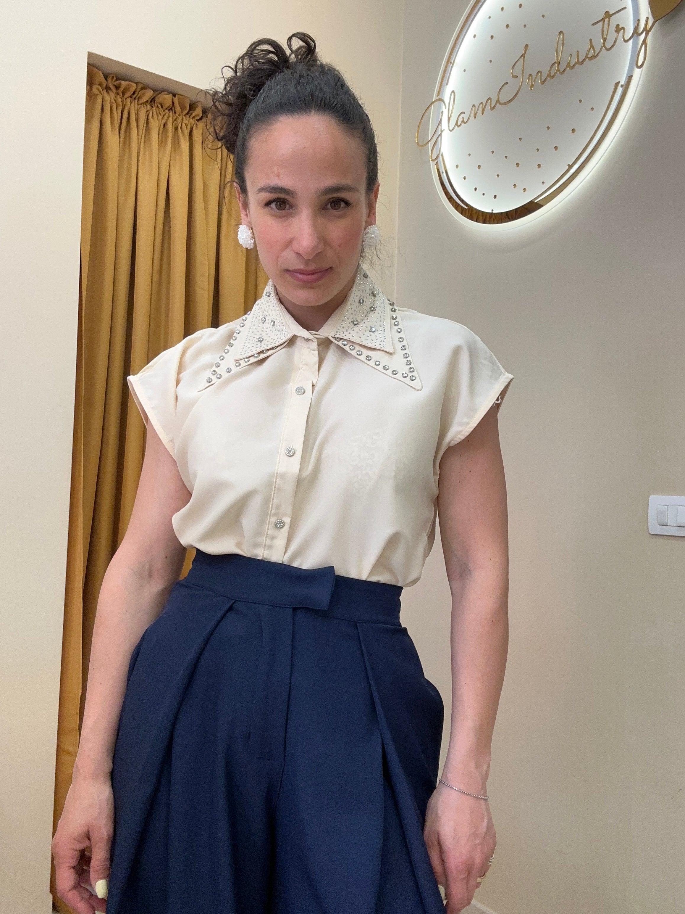 Camicia doppio colletto