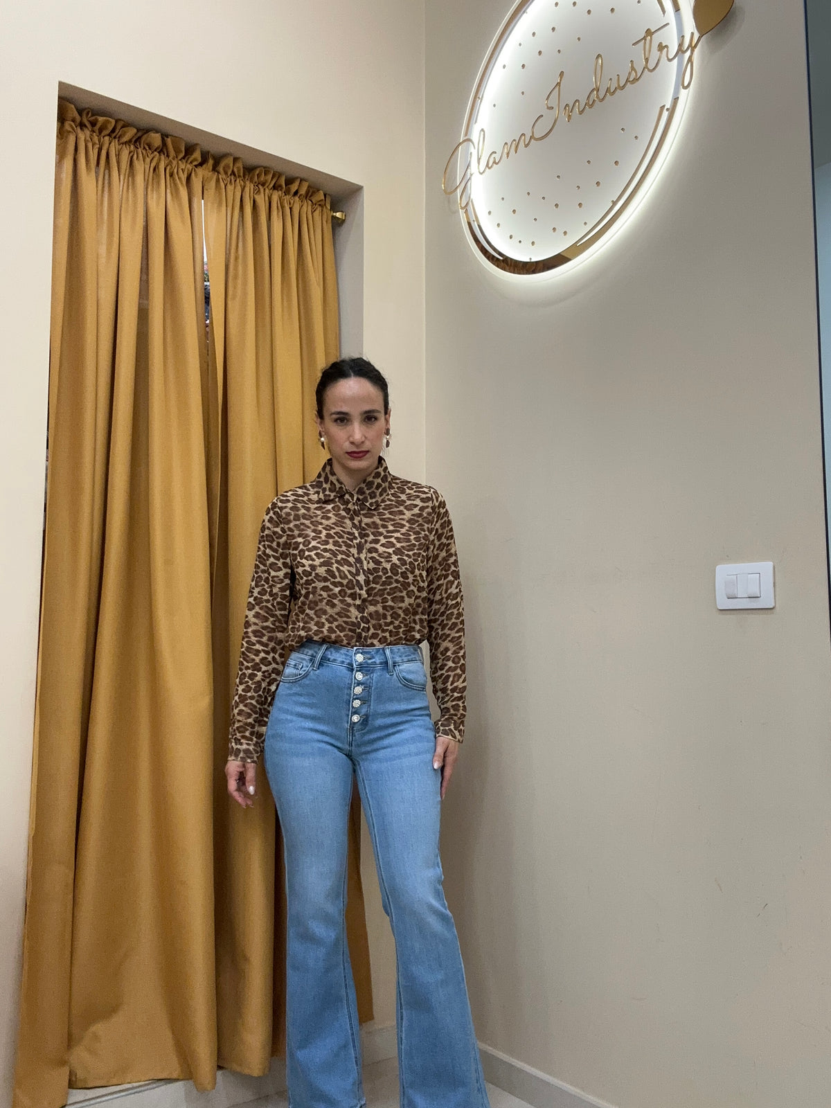 Camicia animalier