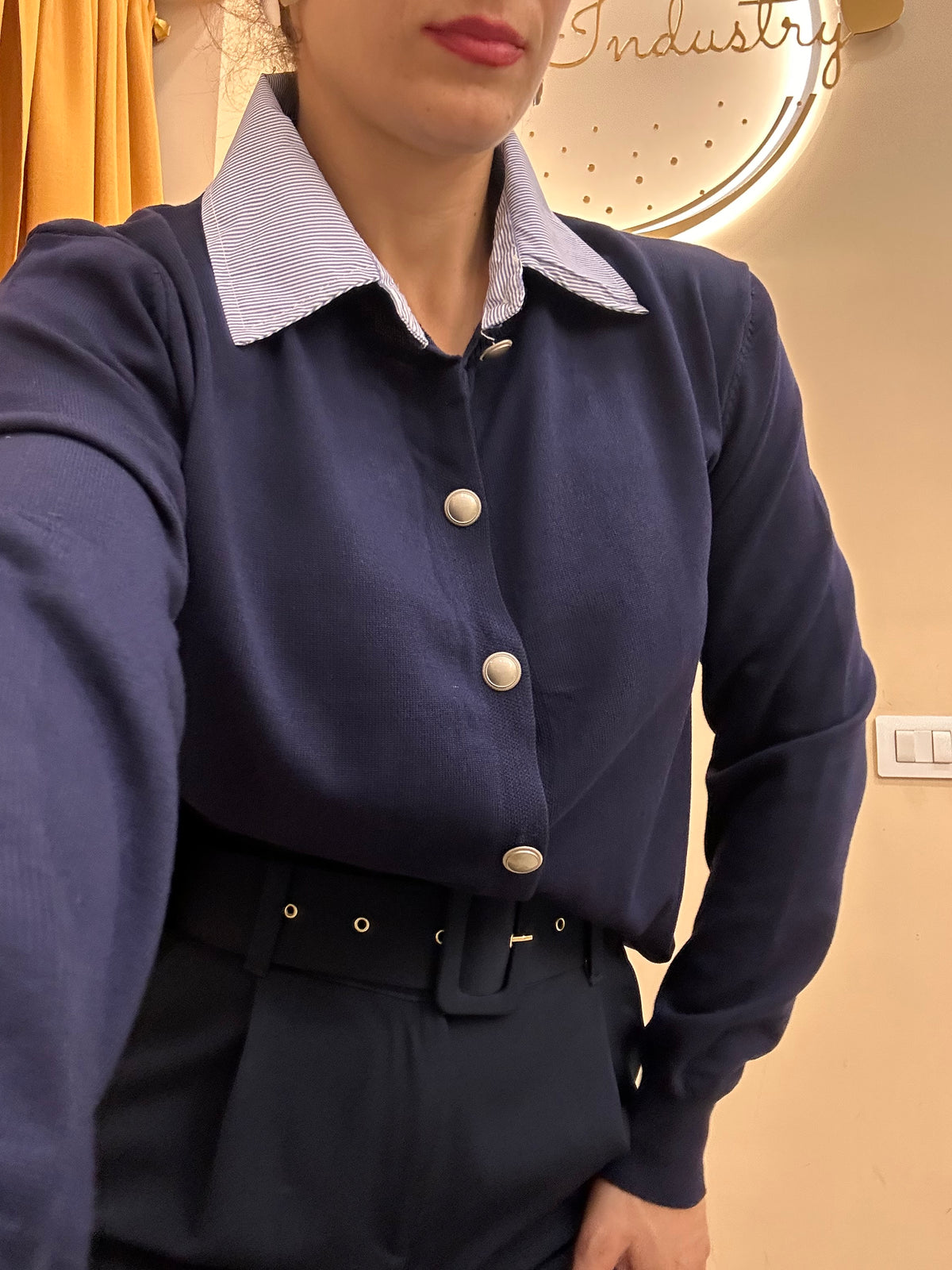 Cardigan con colletto