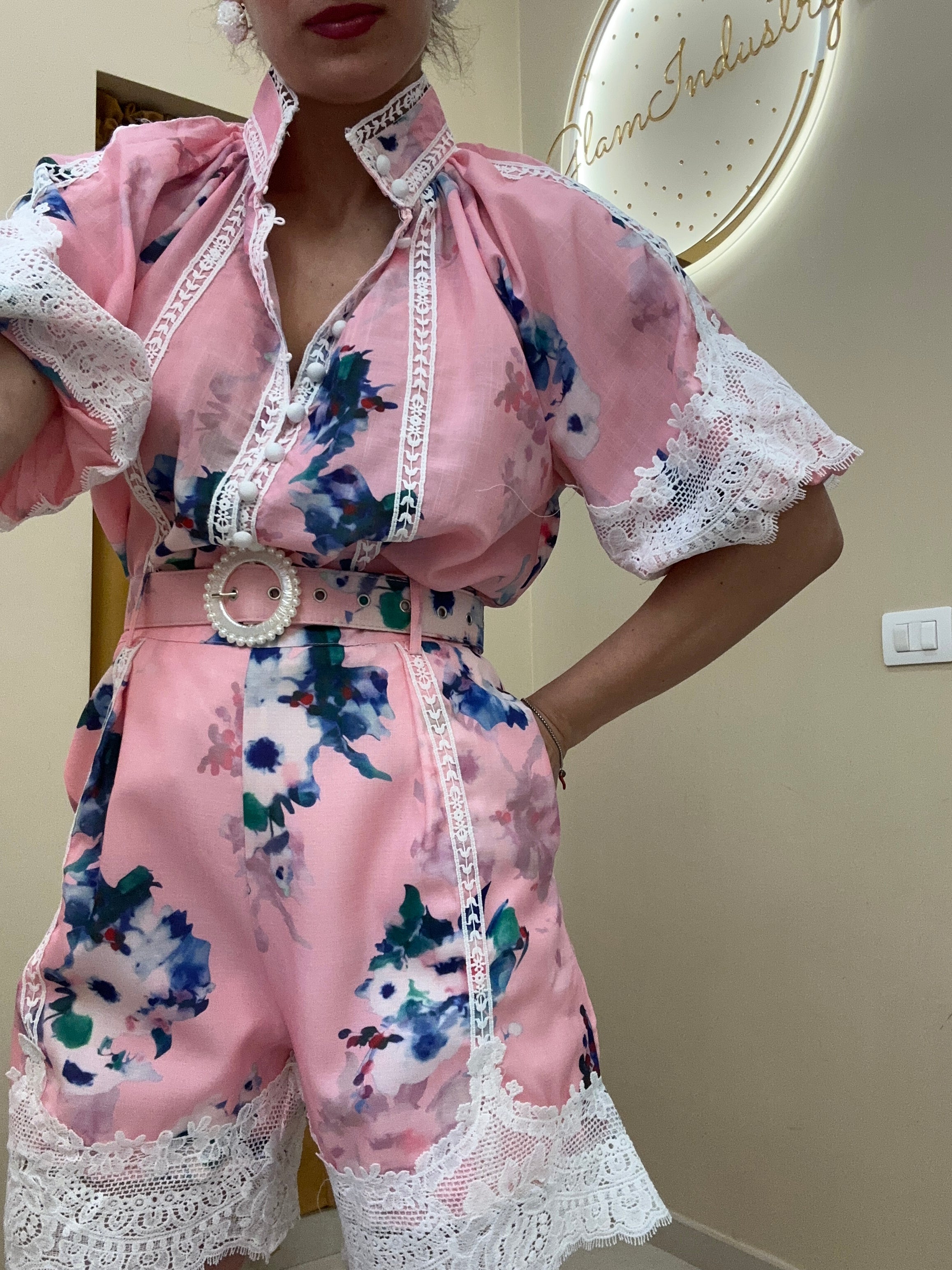 Coordinato Chic rosa