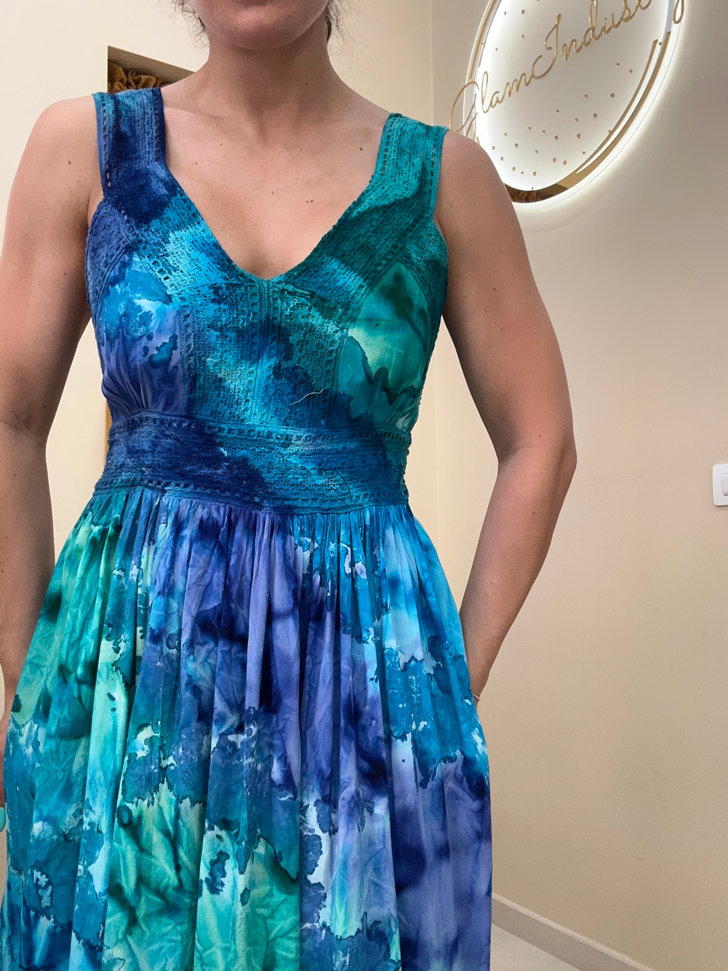 Abito blu India