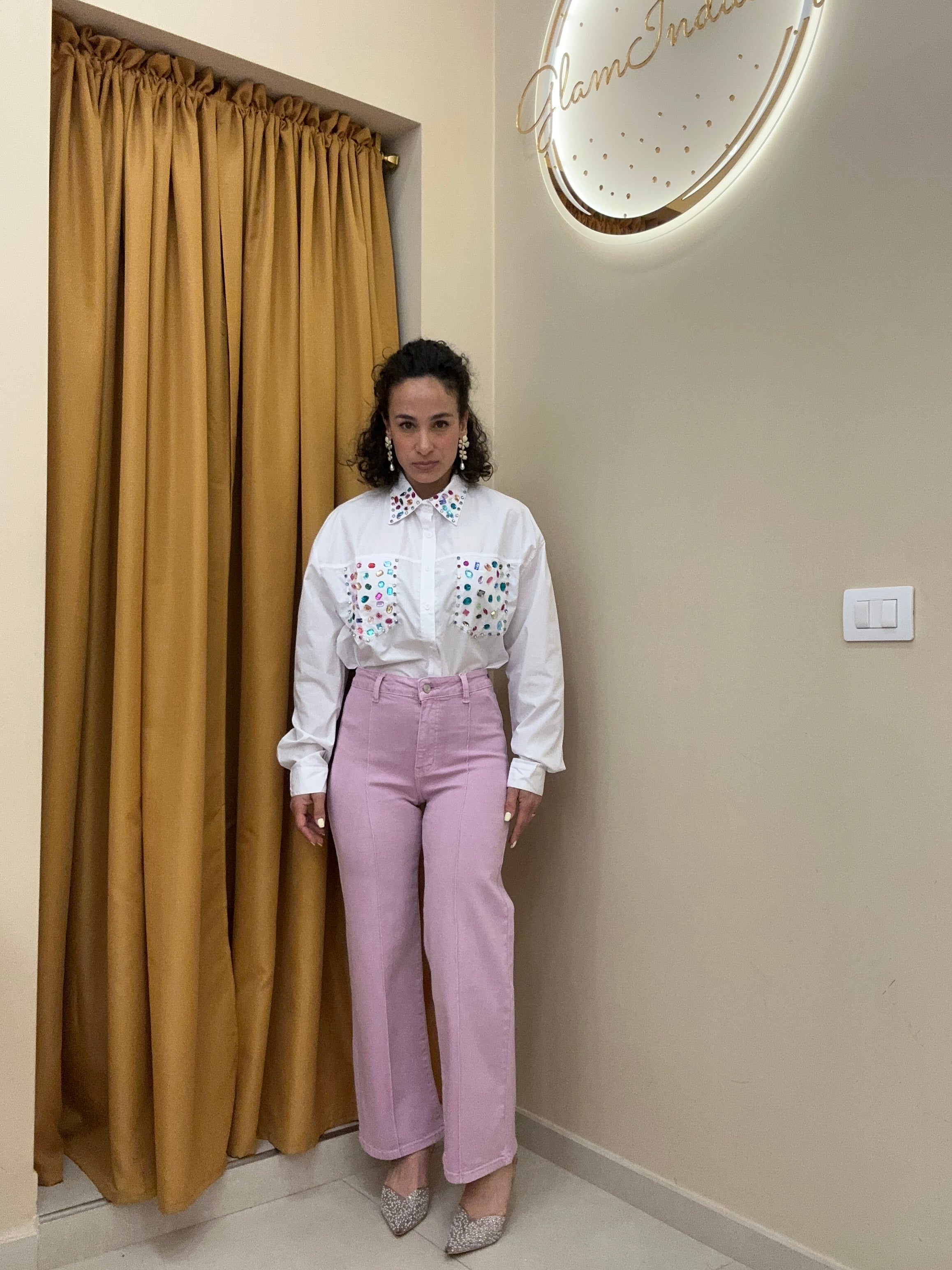 Denim pink