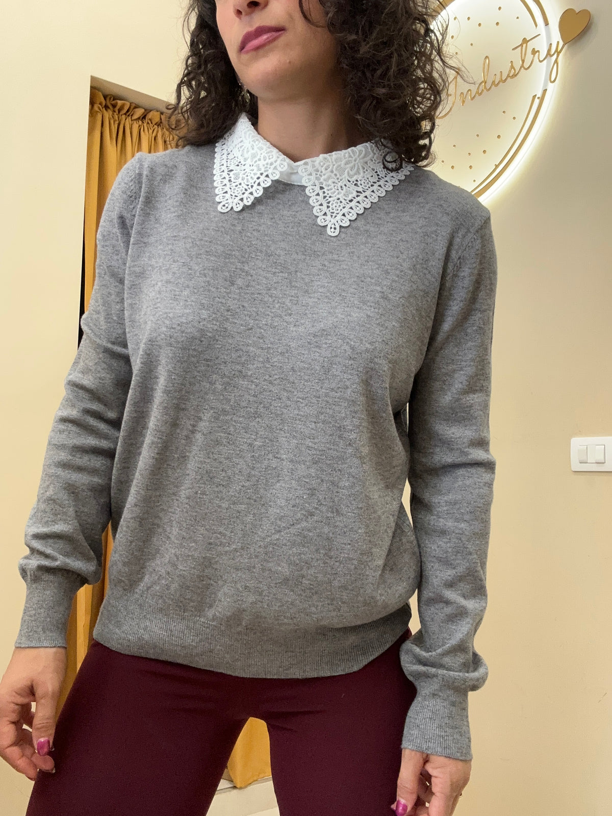 Maglione colletto 2539