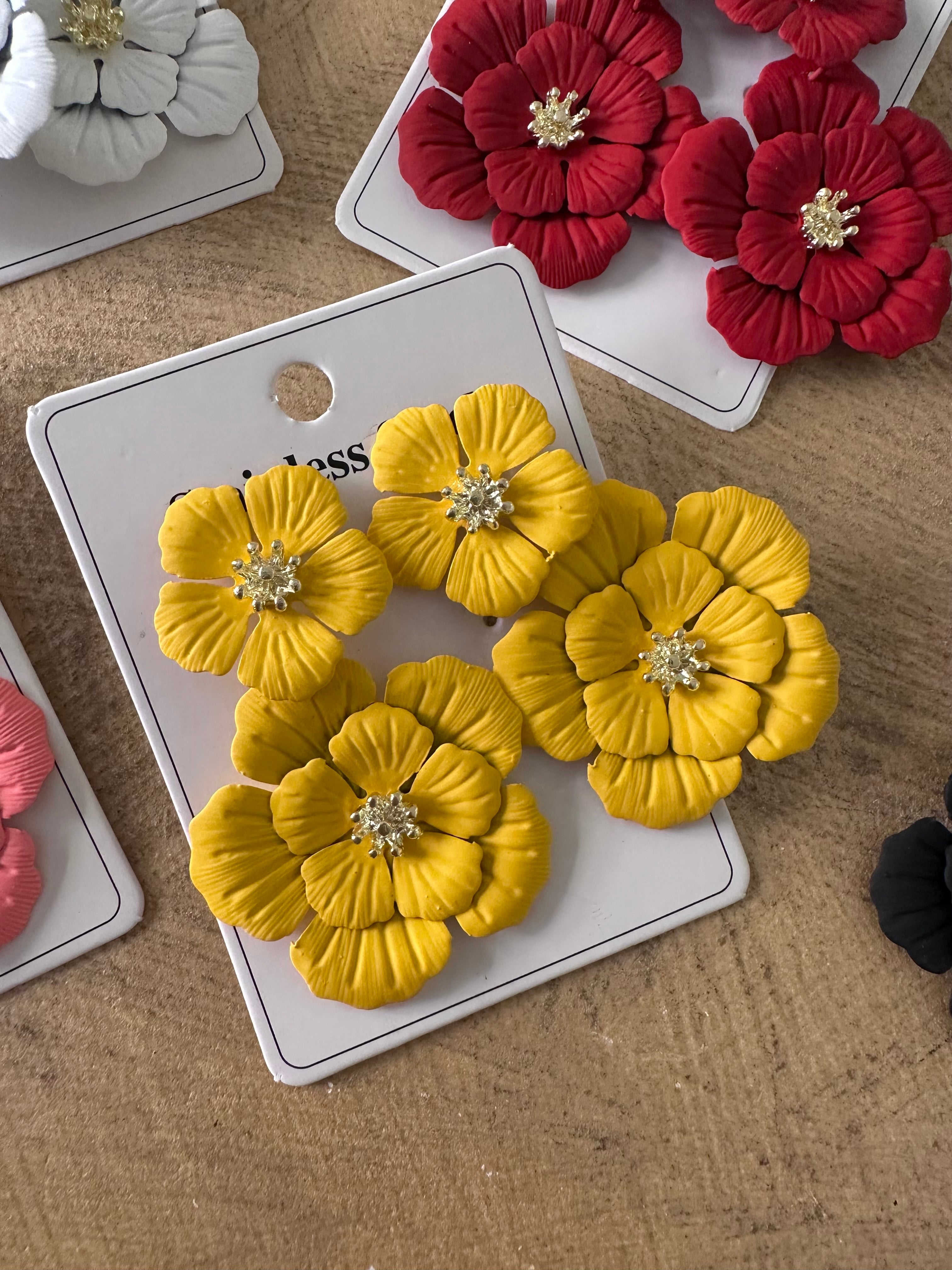 Orecchini fiori
