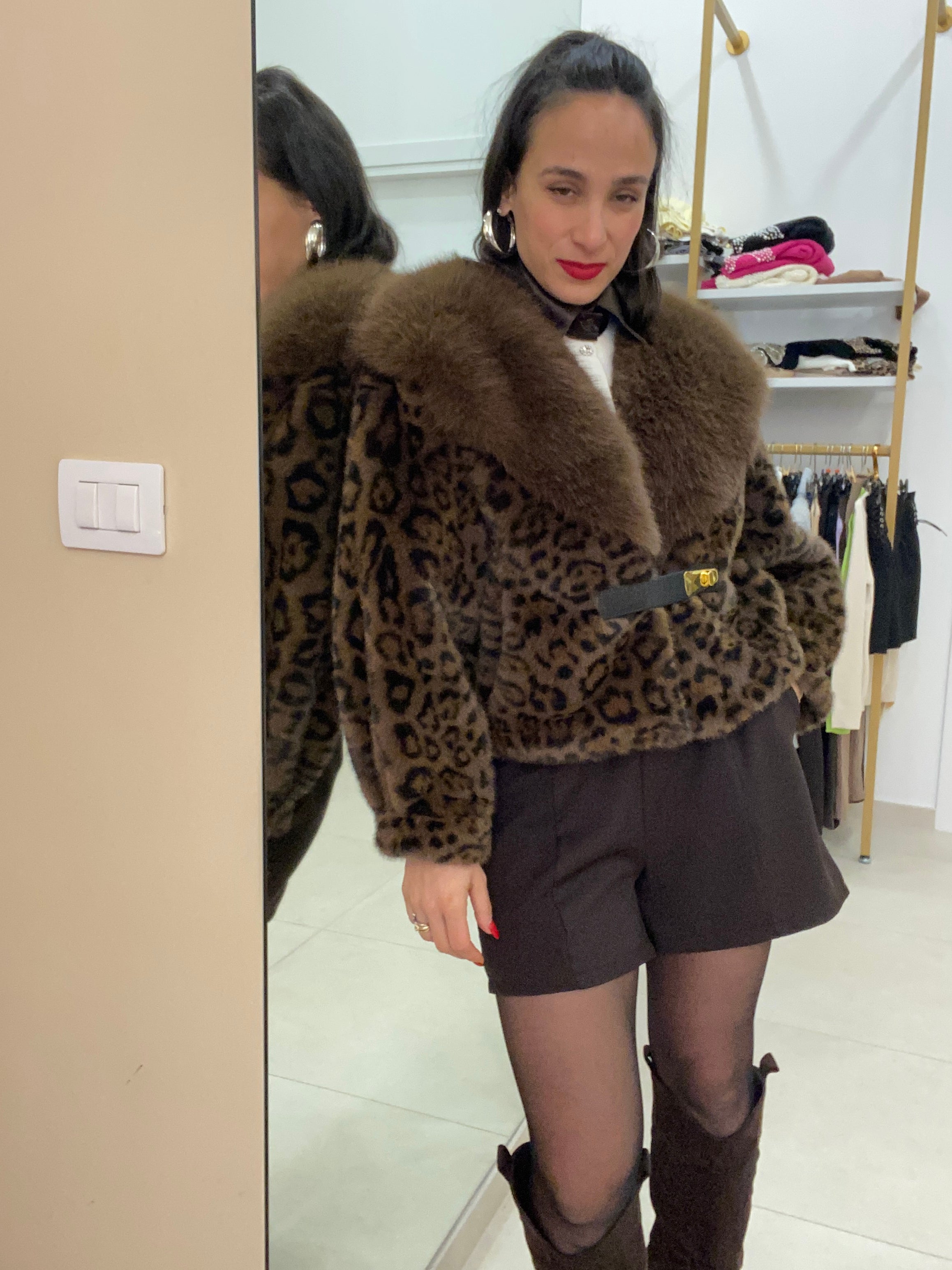 EcoPelliccia animalier ROSA