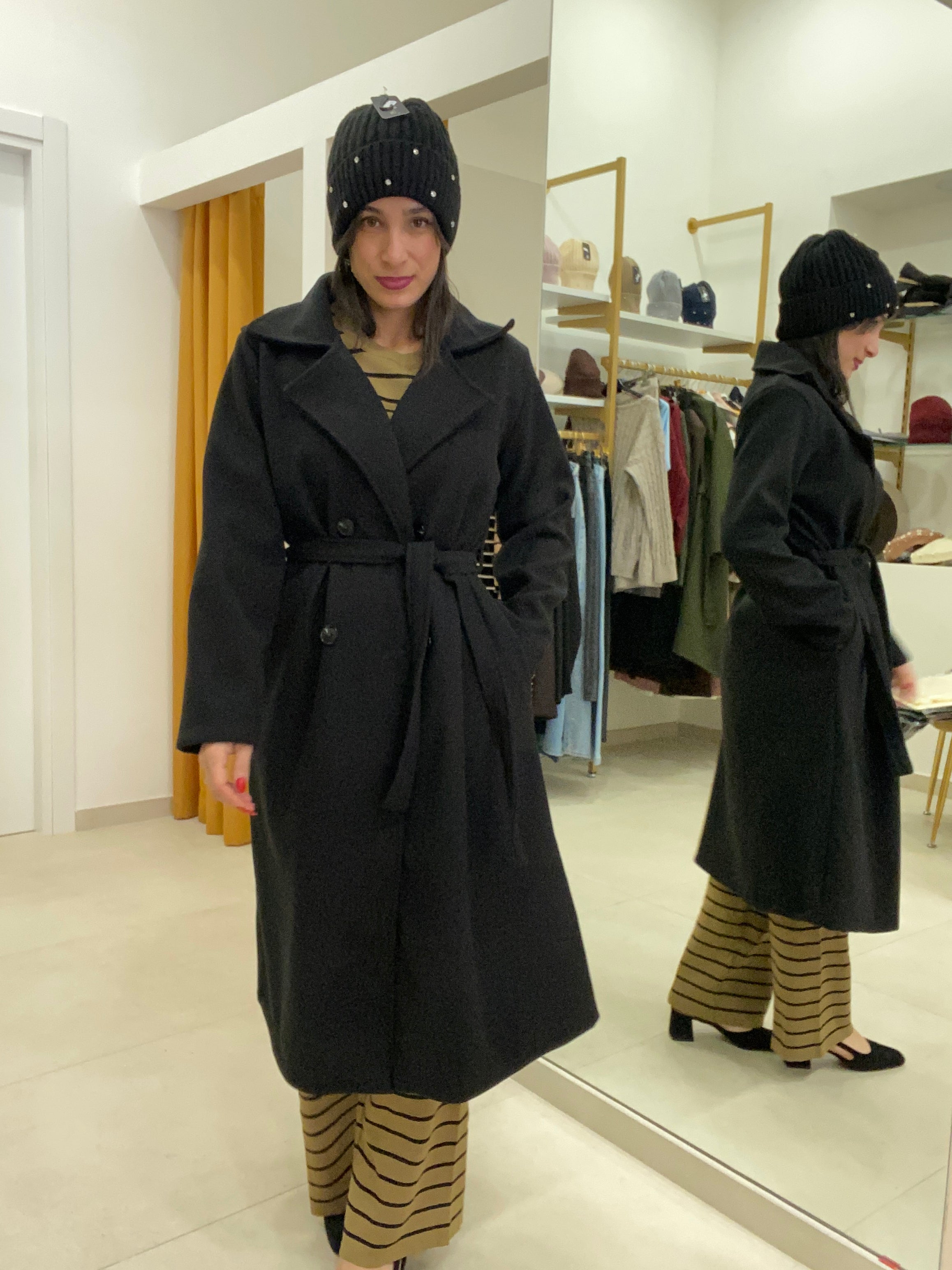 Cappello con brillantini