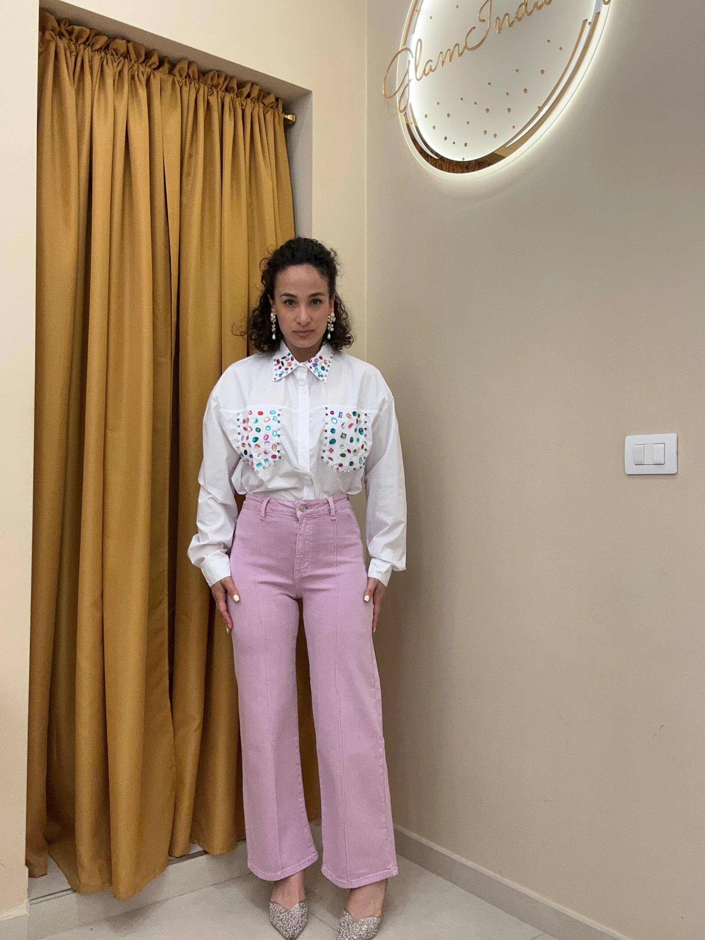 Denim pink