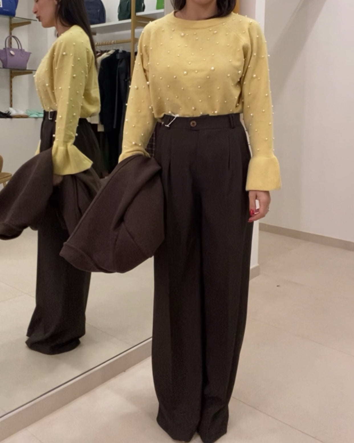 Pantalone palazzo uomo