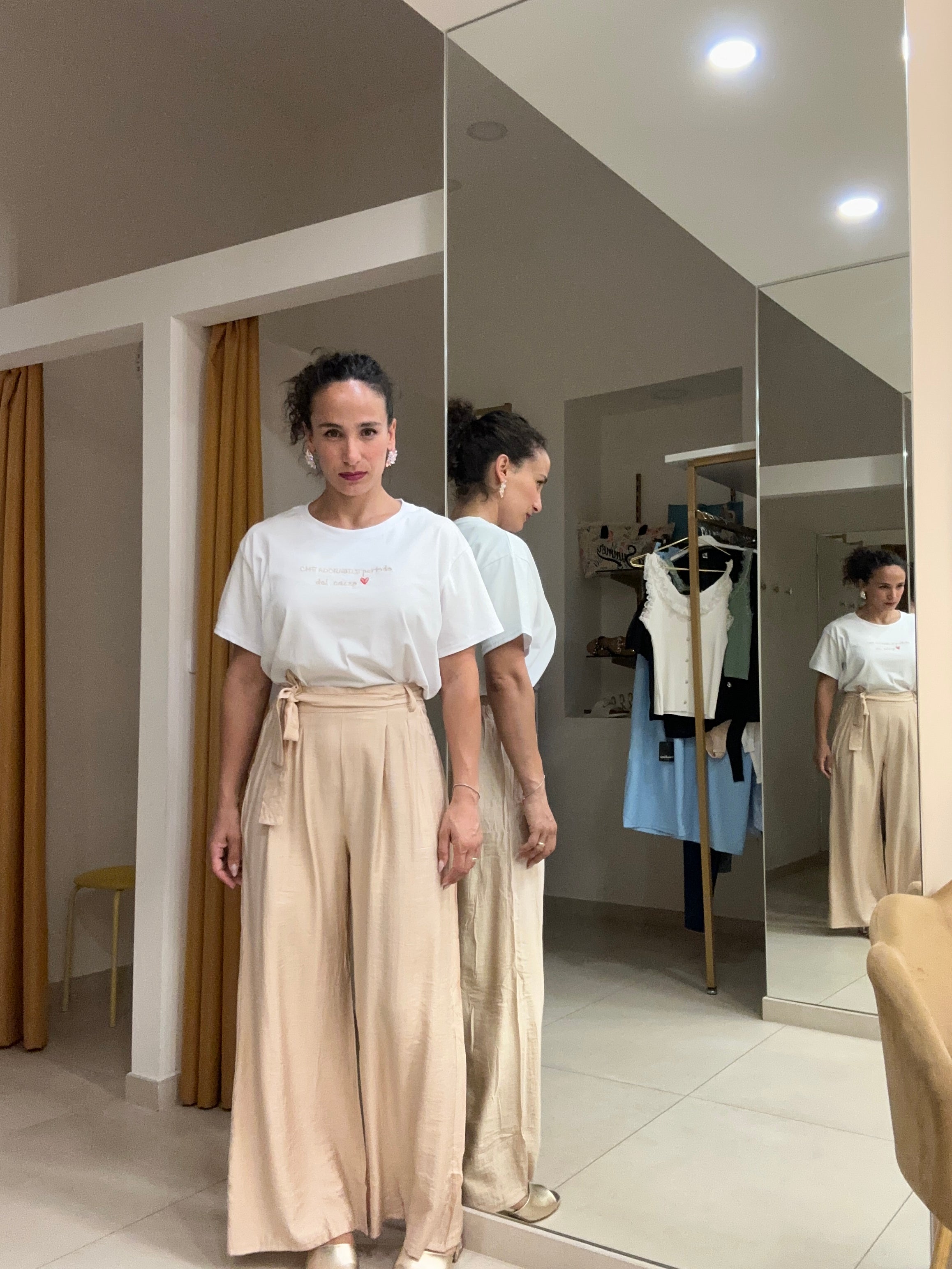 Pantalone tessuto