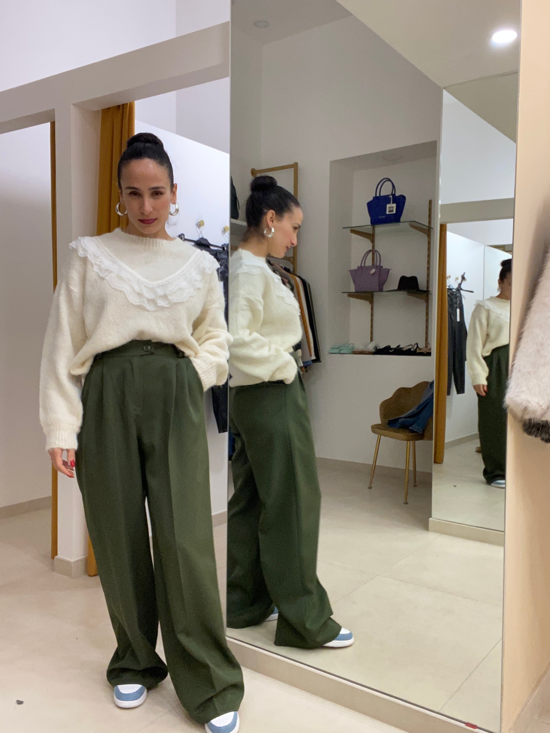 Pantalone palazzo uomo