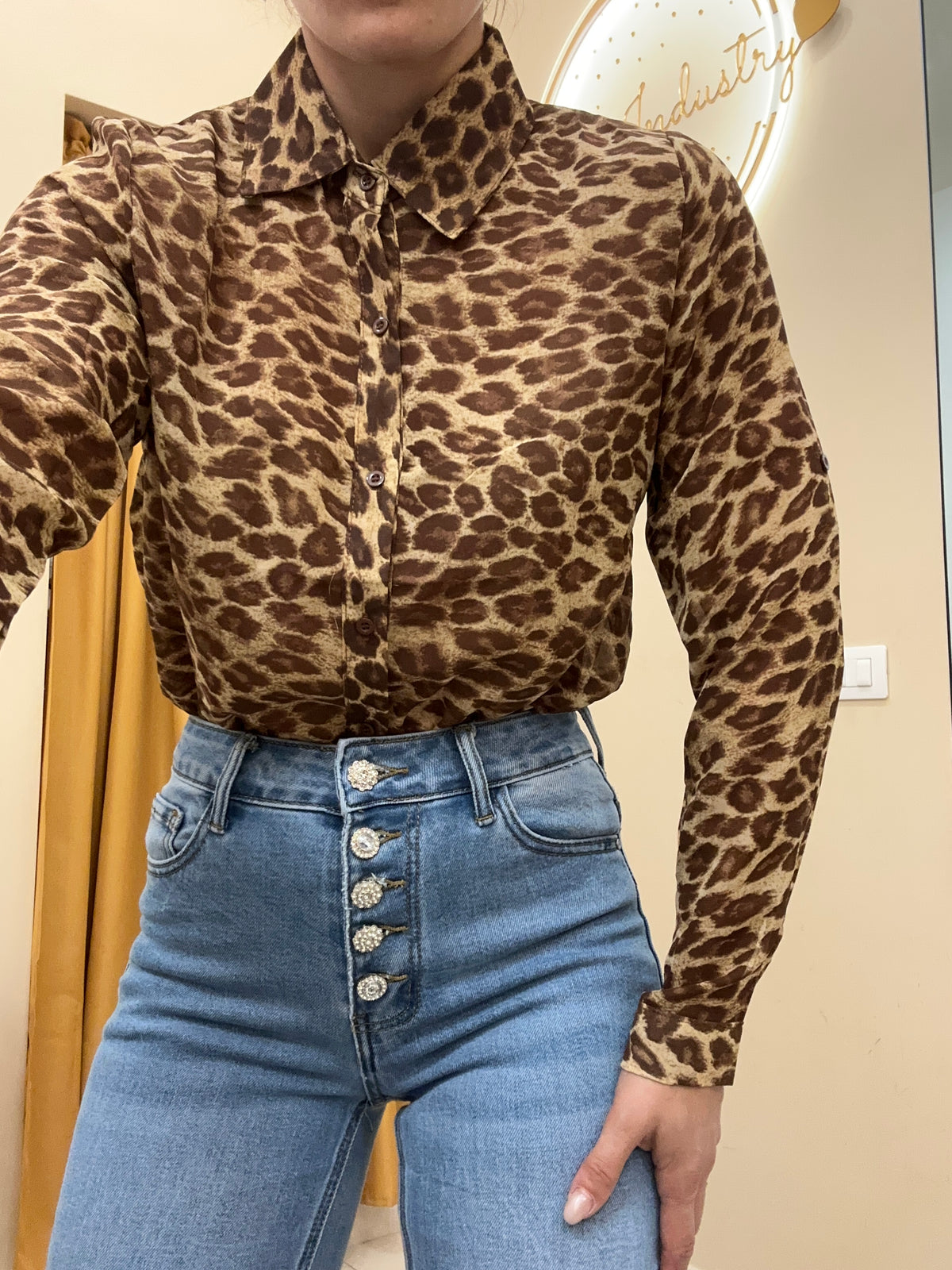 Camicia animalier