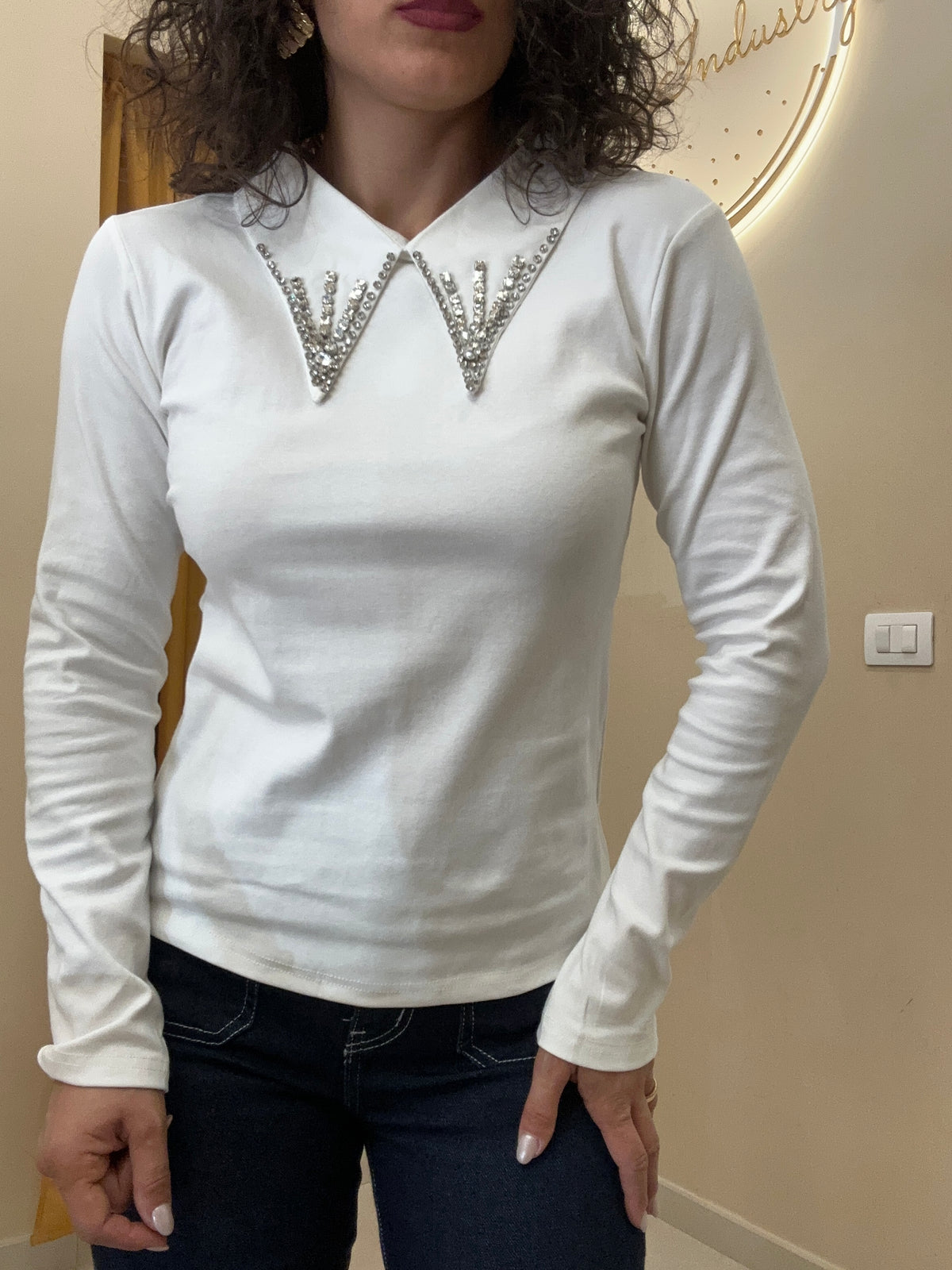 Maglia colletto Pietre