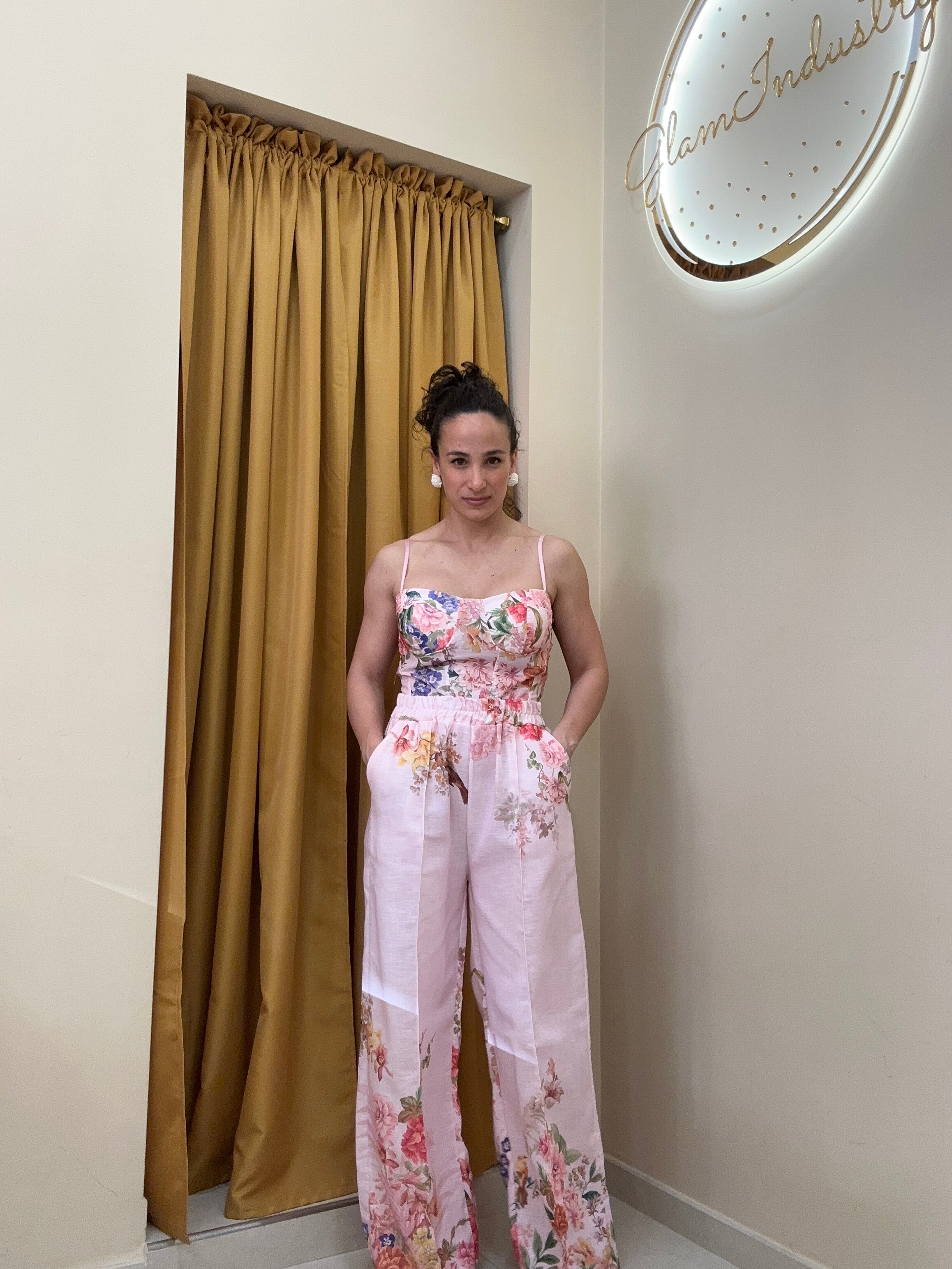 Pantalone vetrina ROSA
