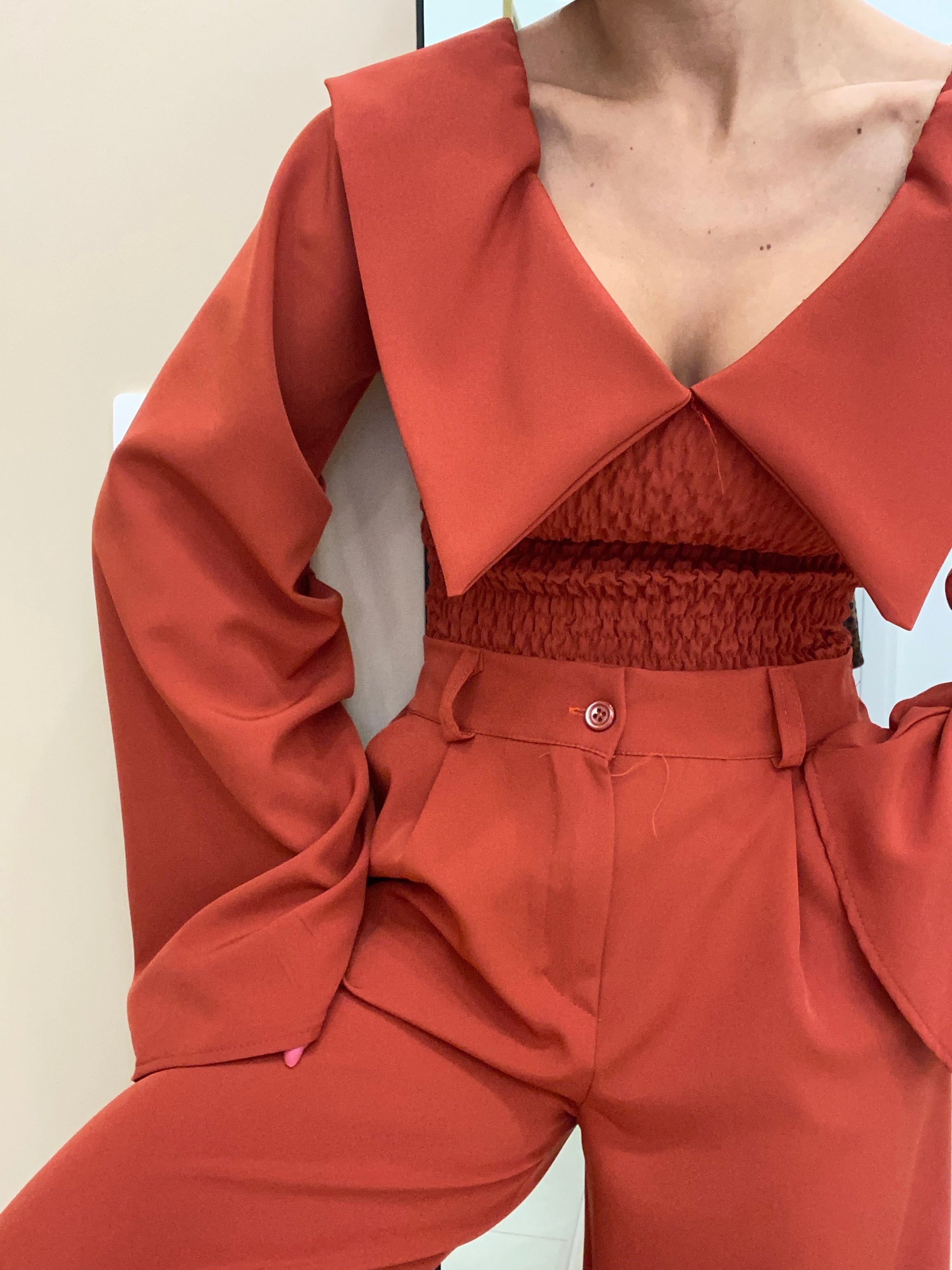 Coordinato Maxi colletto