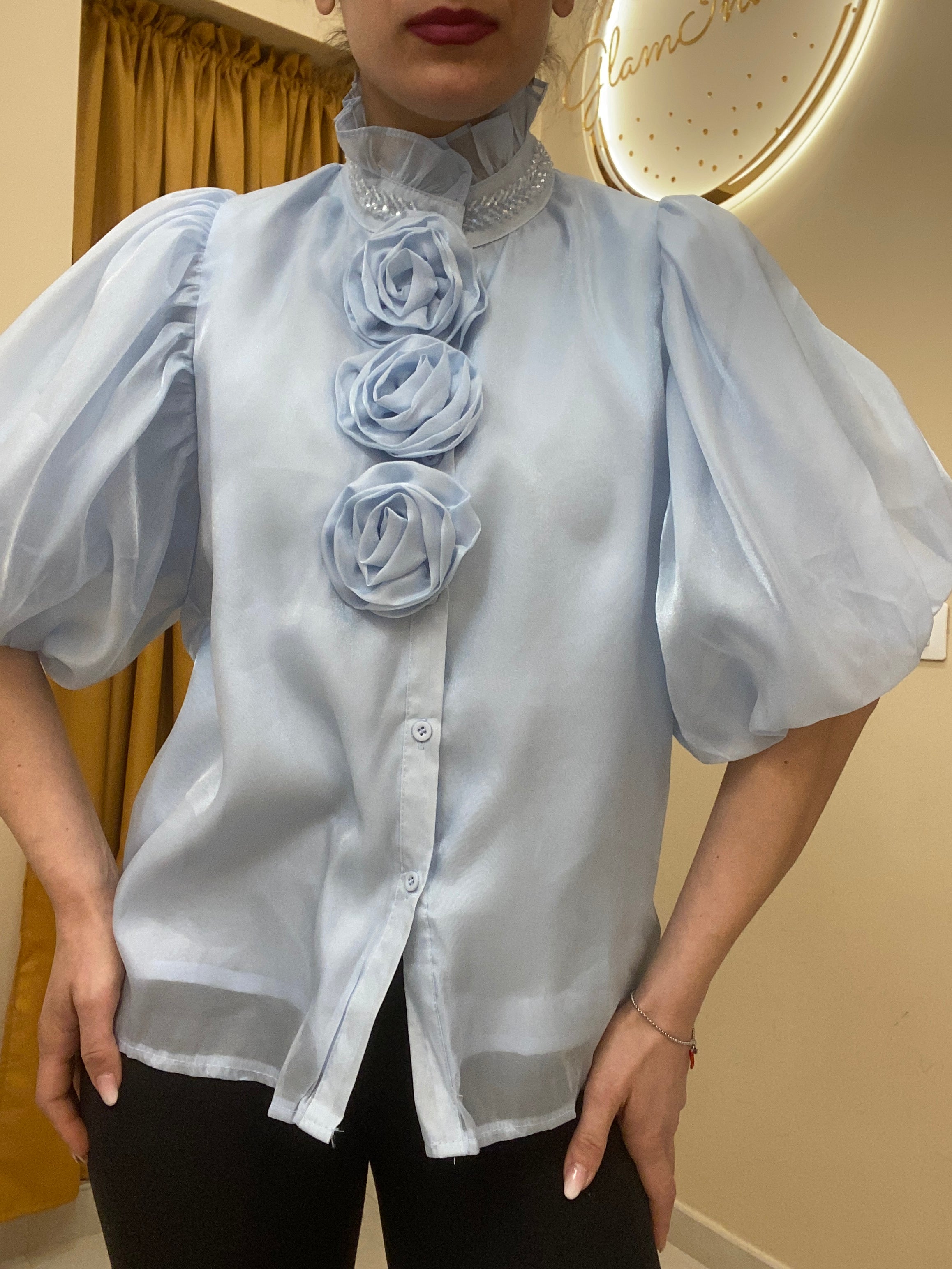 Camicia 9916 azzurra