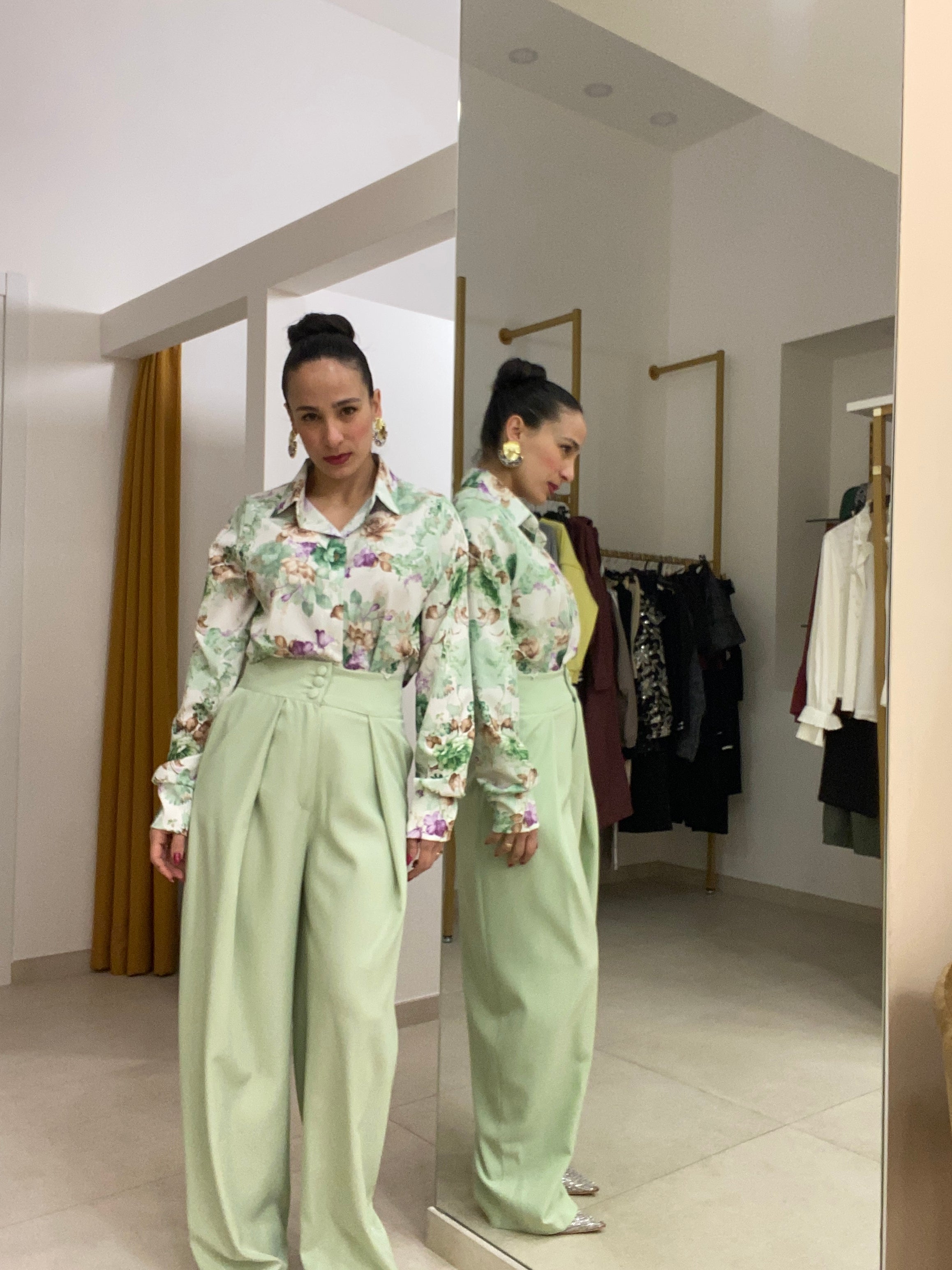 Camicia primavera tiffany