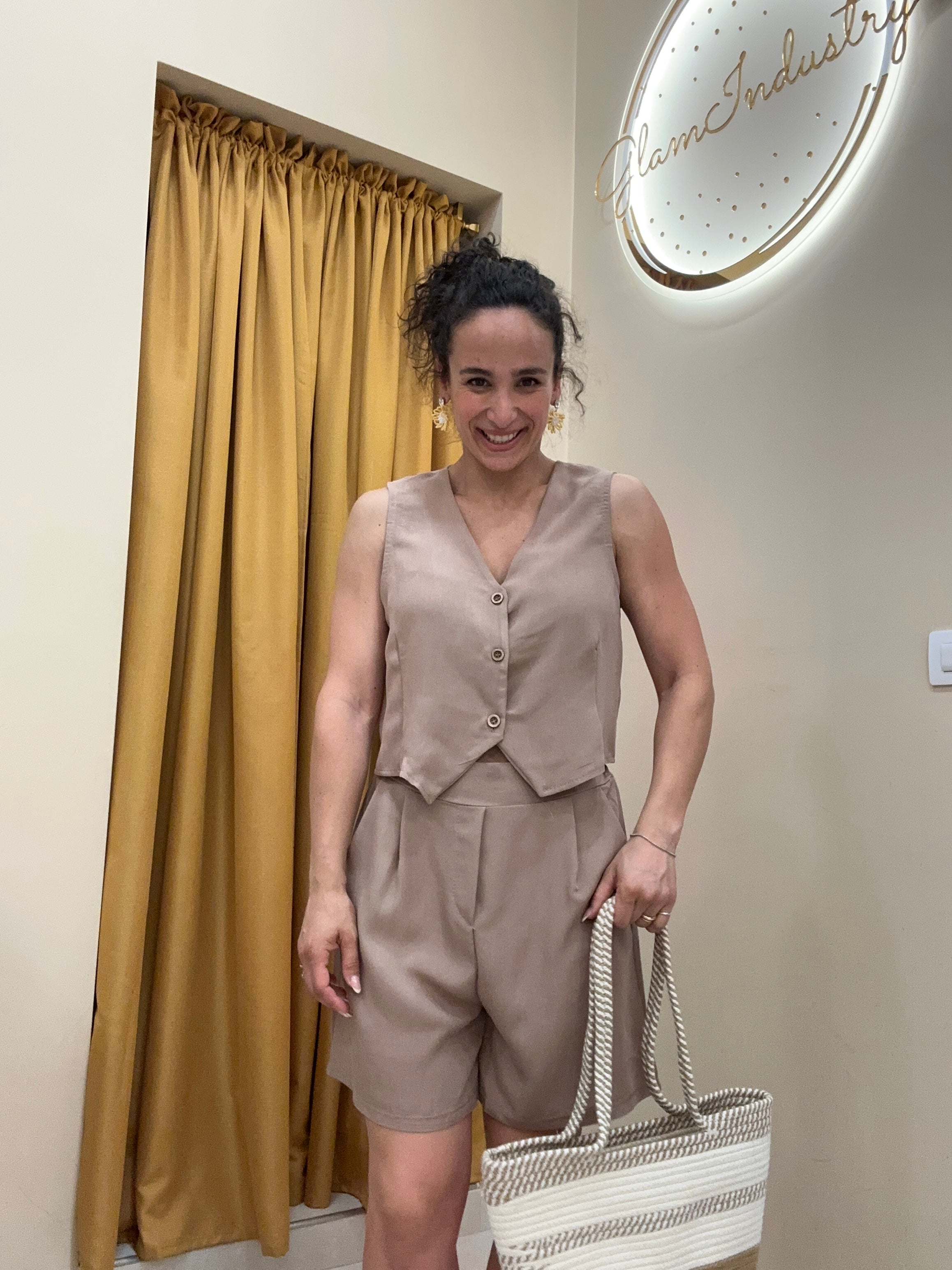 Tailleur bermuda