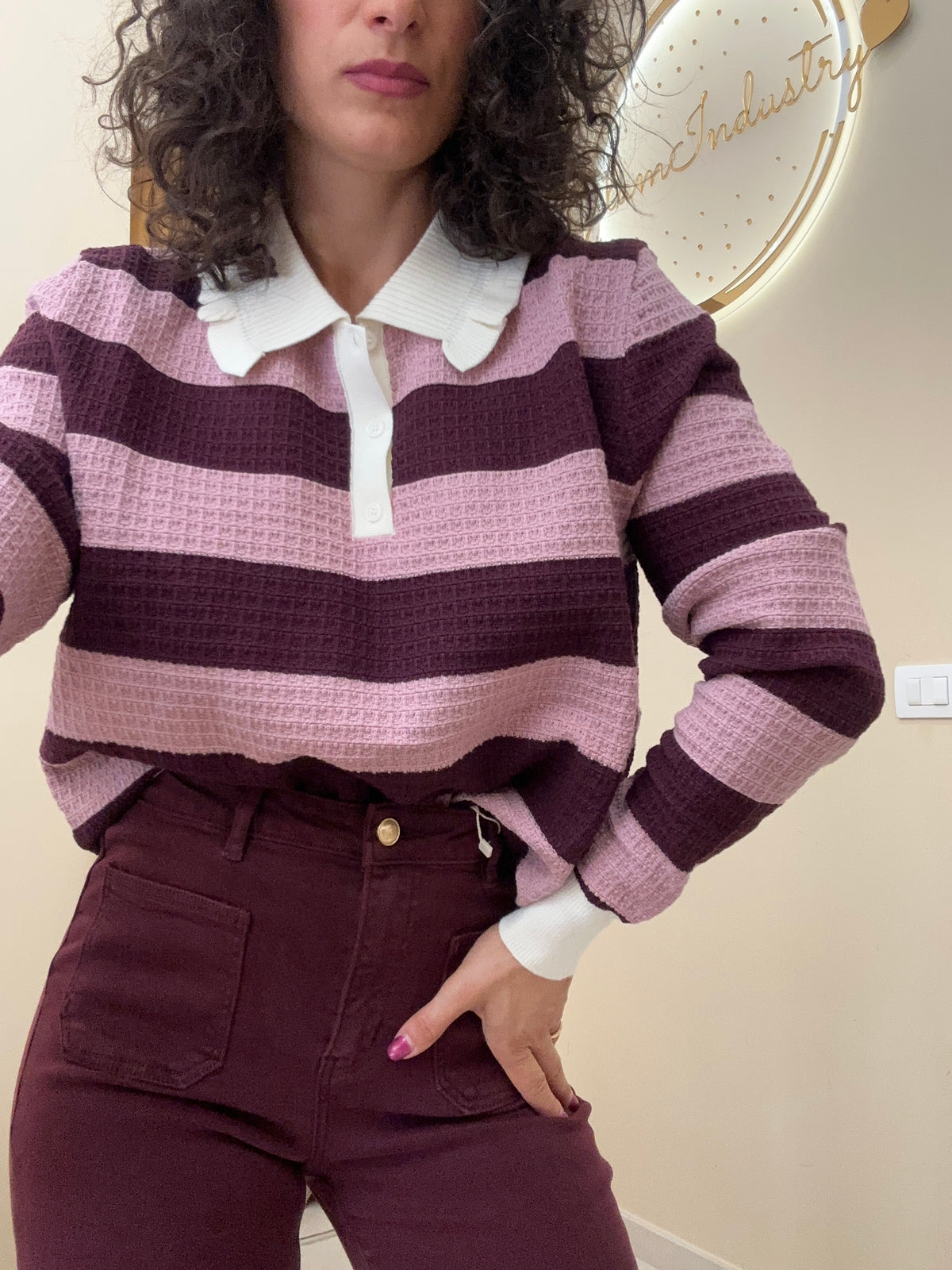 Polo doppio colore