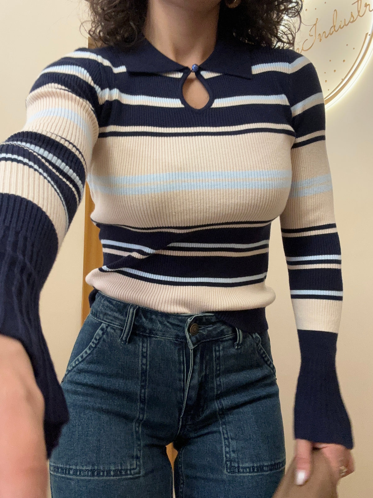 Polo rigata 69660 controllare