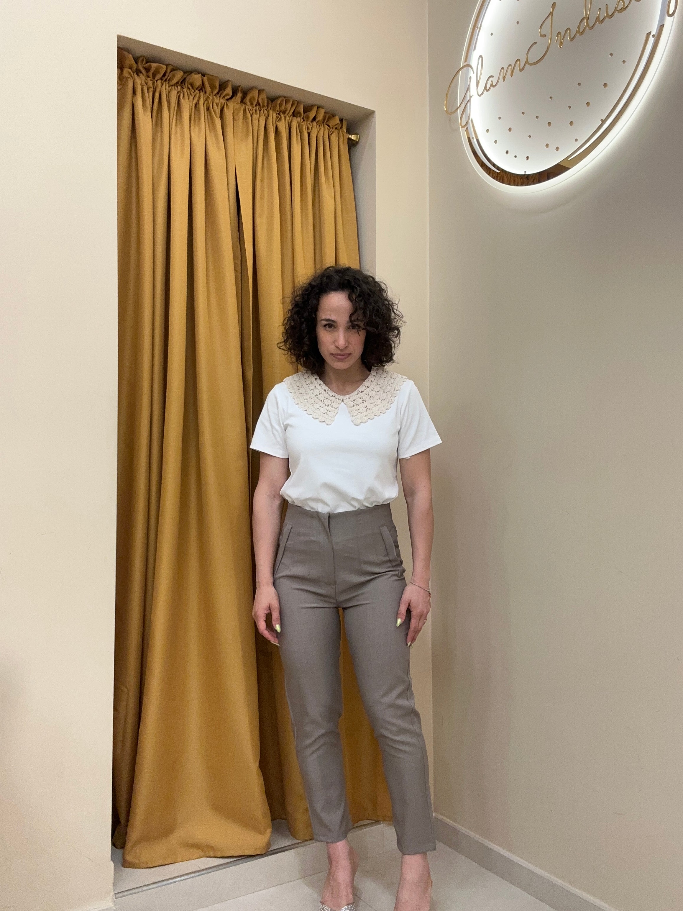 Pantalone mod zara SABBIA