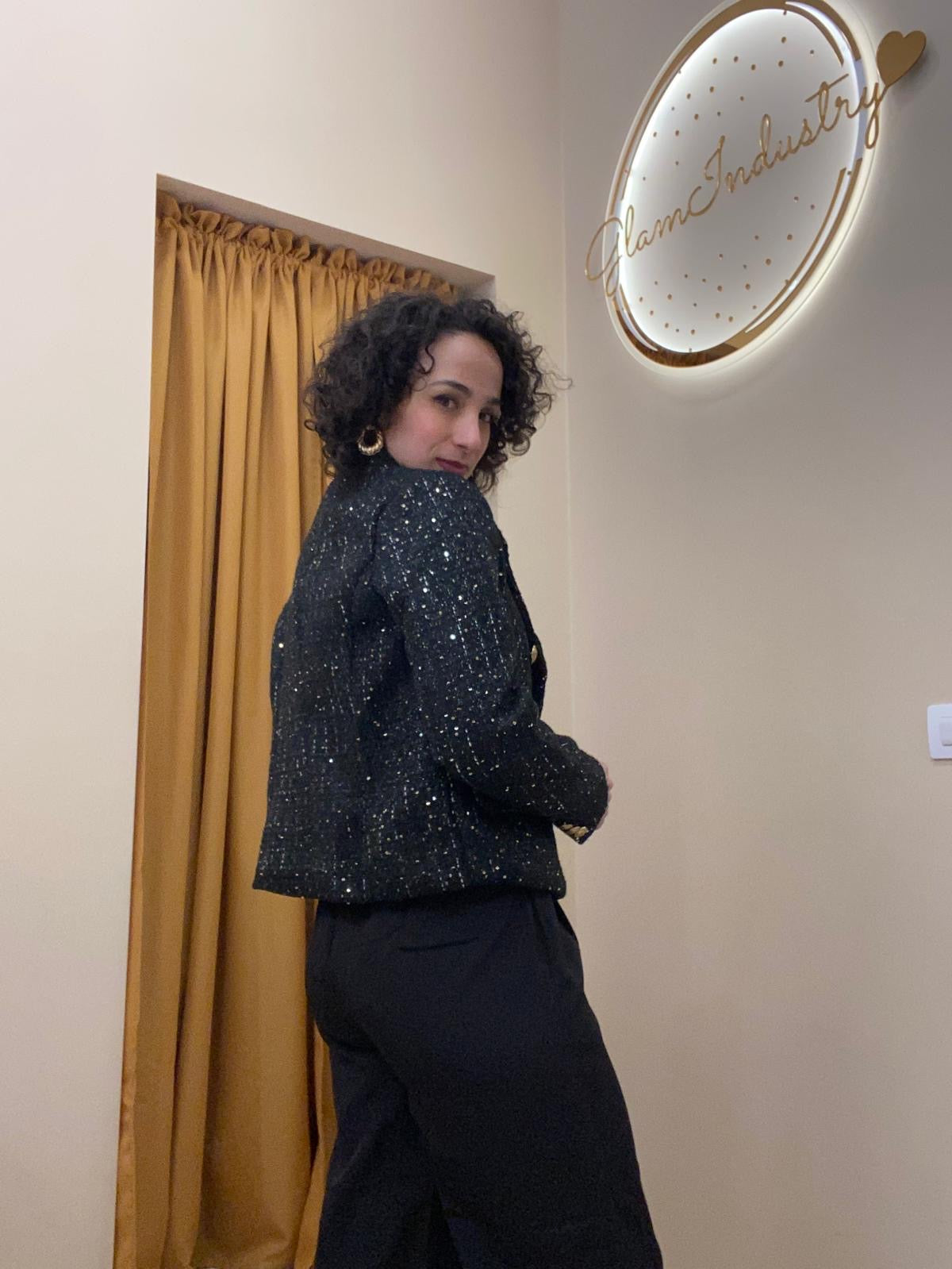 Giacca boucle S/M