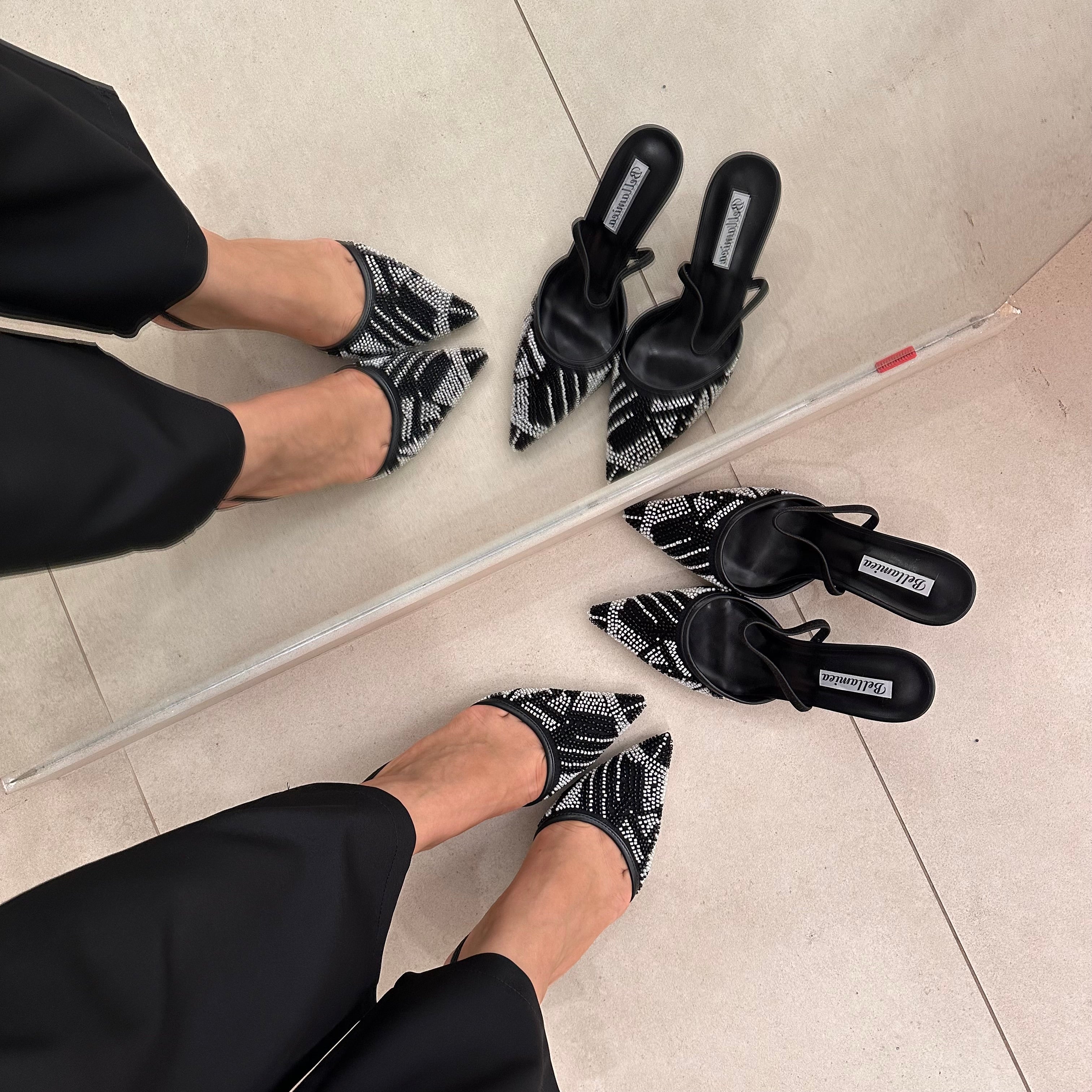 Slingback perline