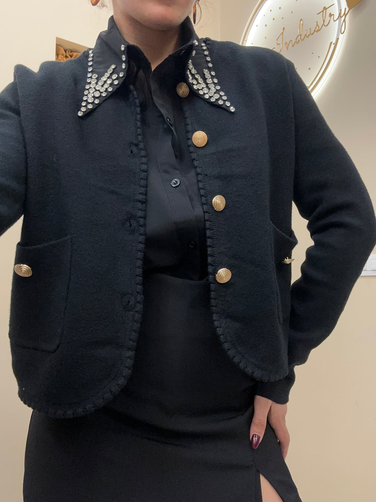 Giacca in maglia