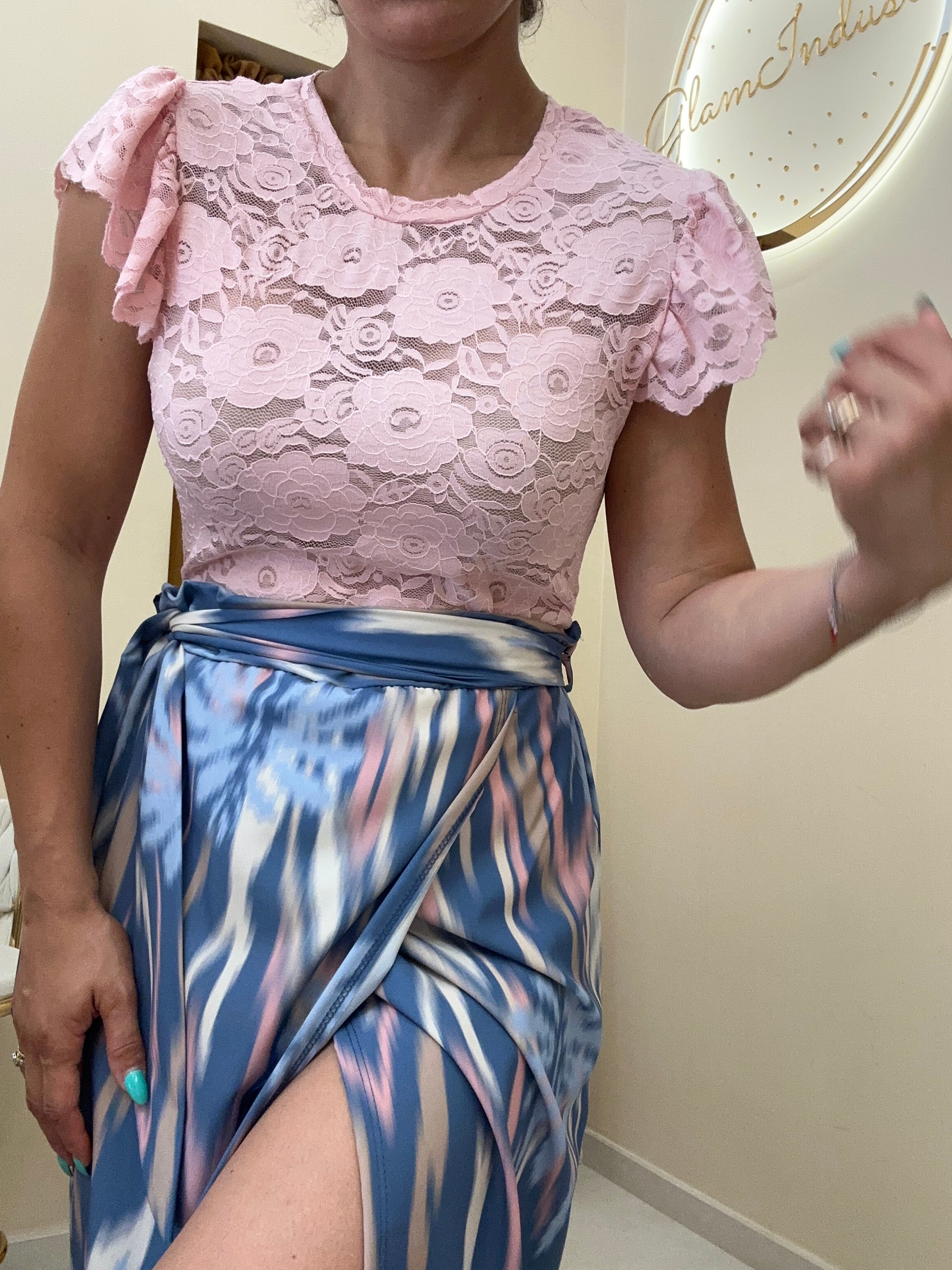 Blusa merletto