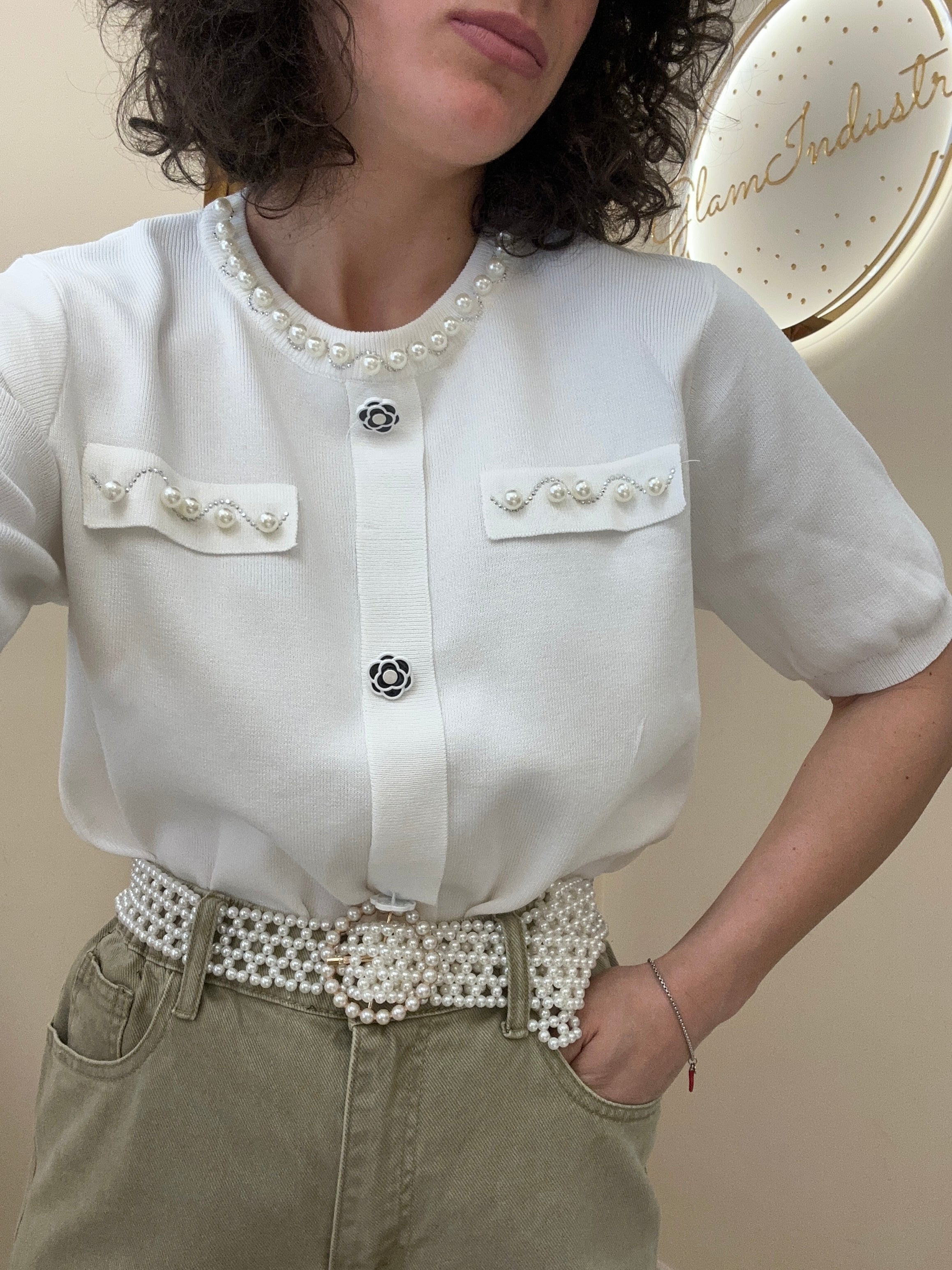 Maglia filo Coco BIANCA