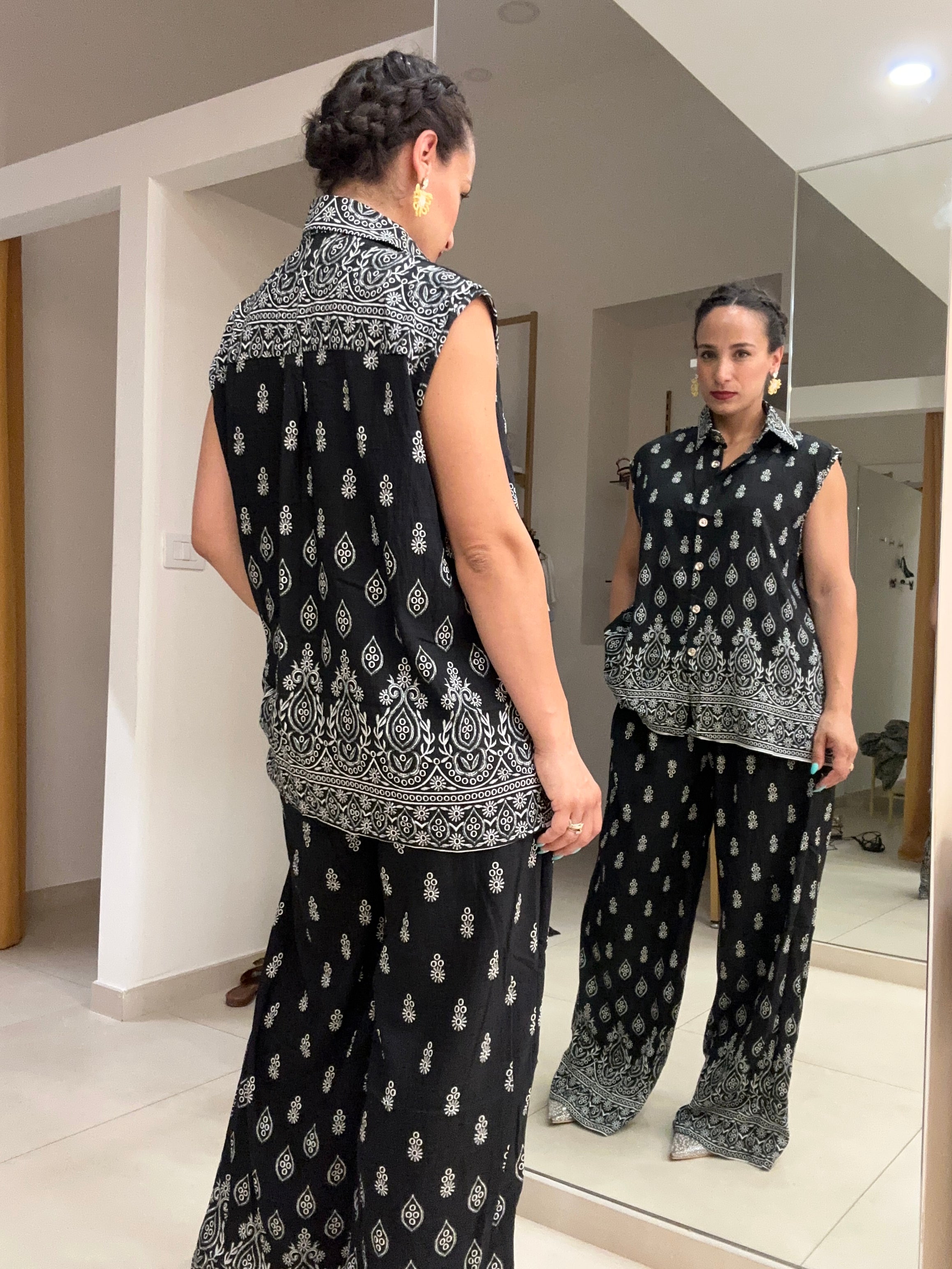 Coordinato camicia Bandana