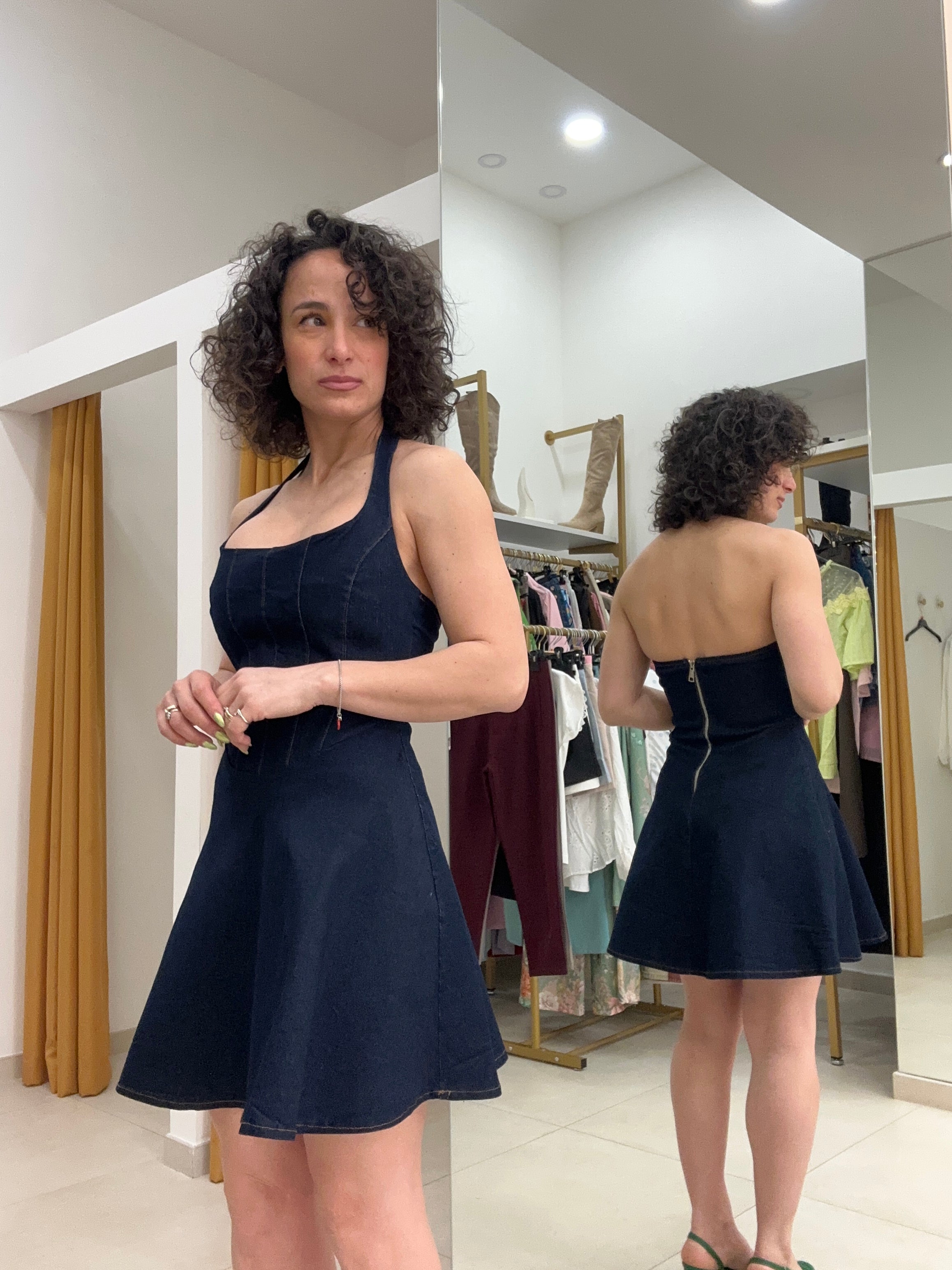 Abito denim dance