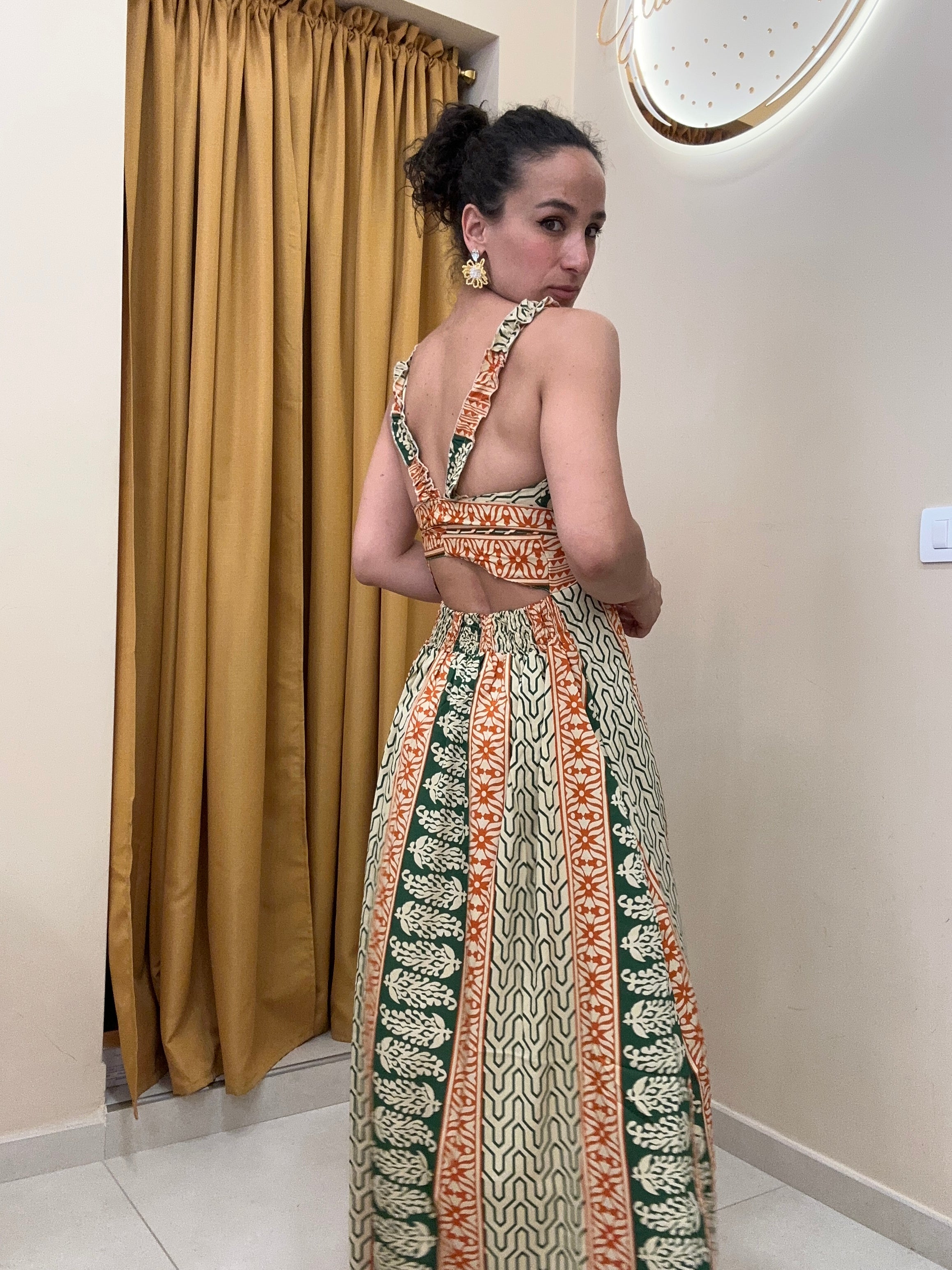 India spacco arancio
