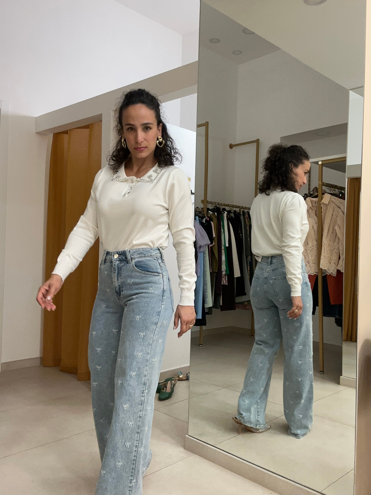 Denim fiocchi