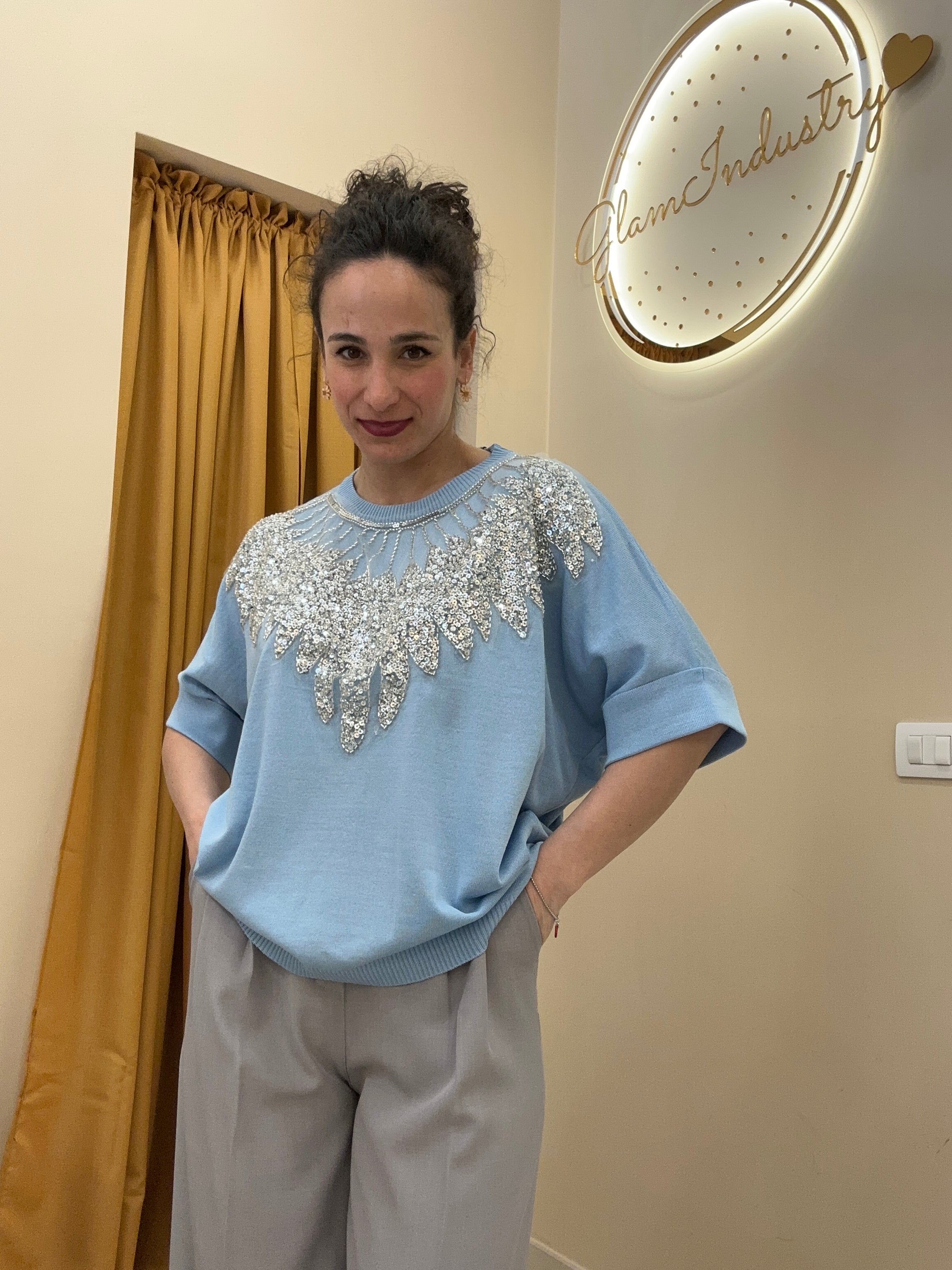 Maglia in filo “illuminazione”