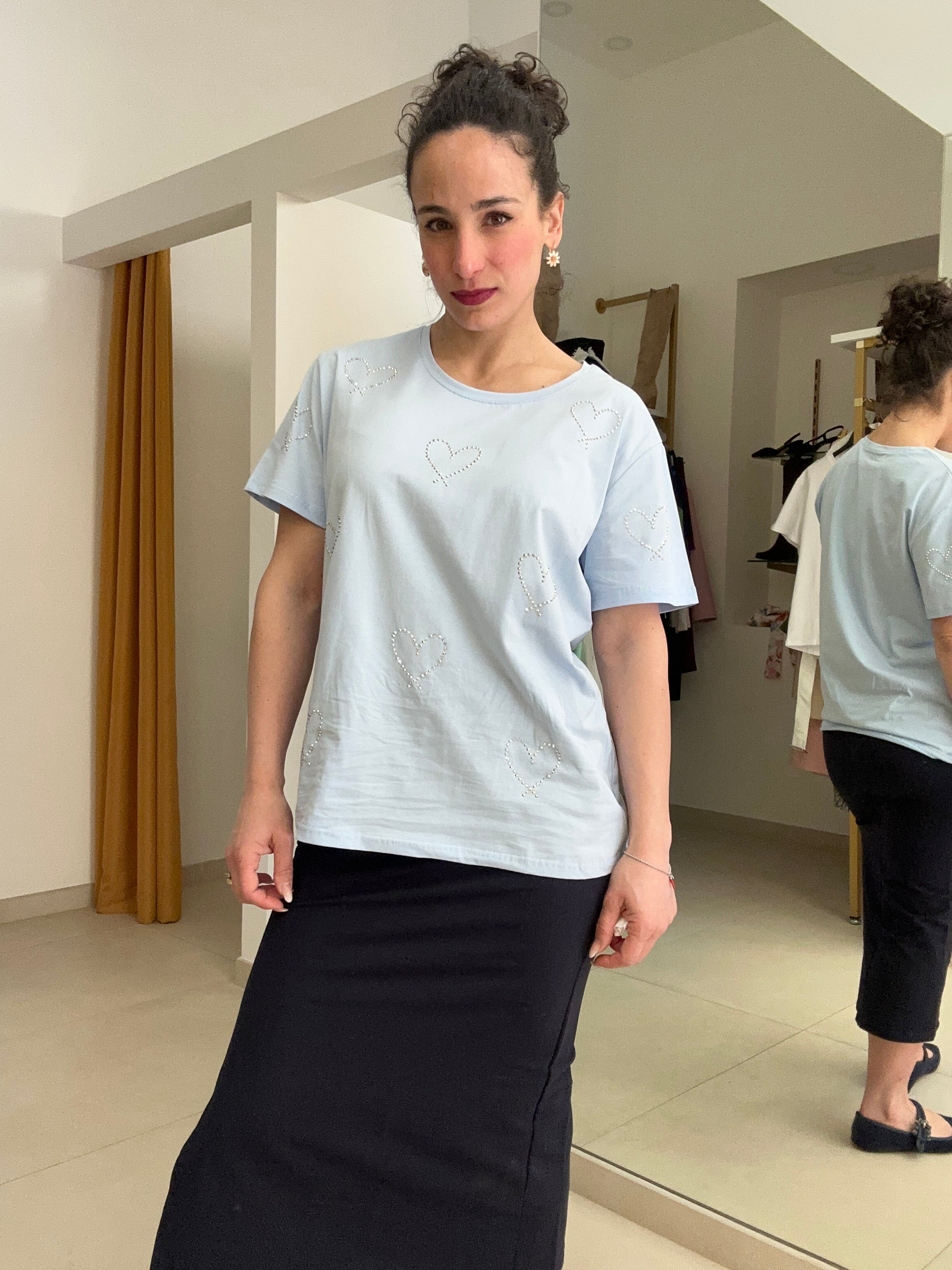 T-shirt cuori