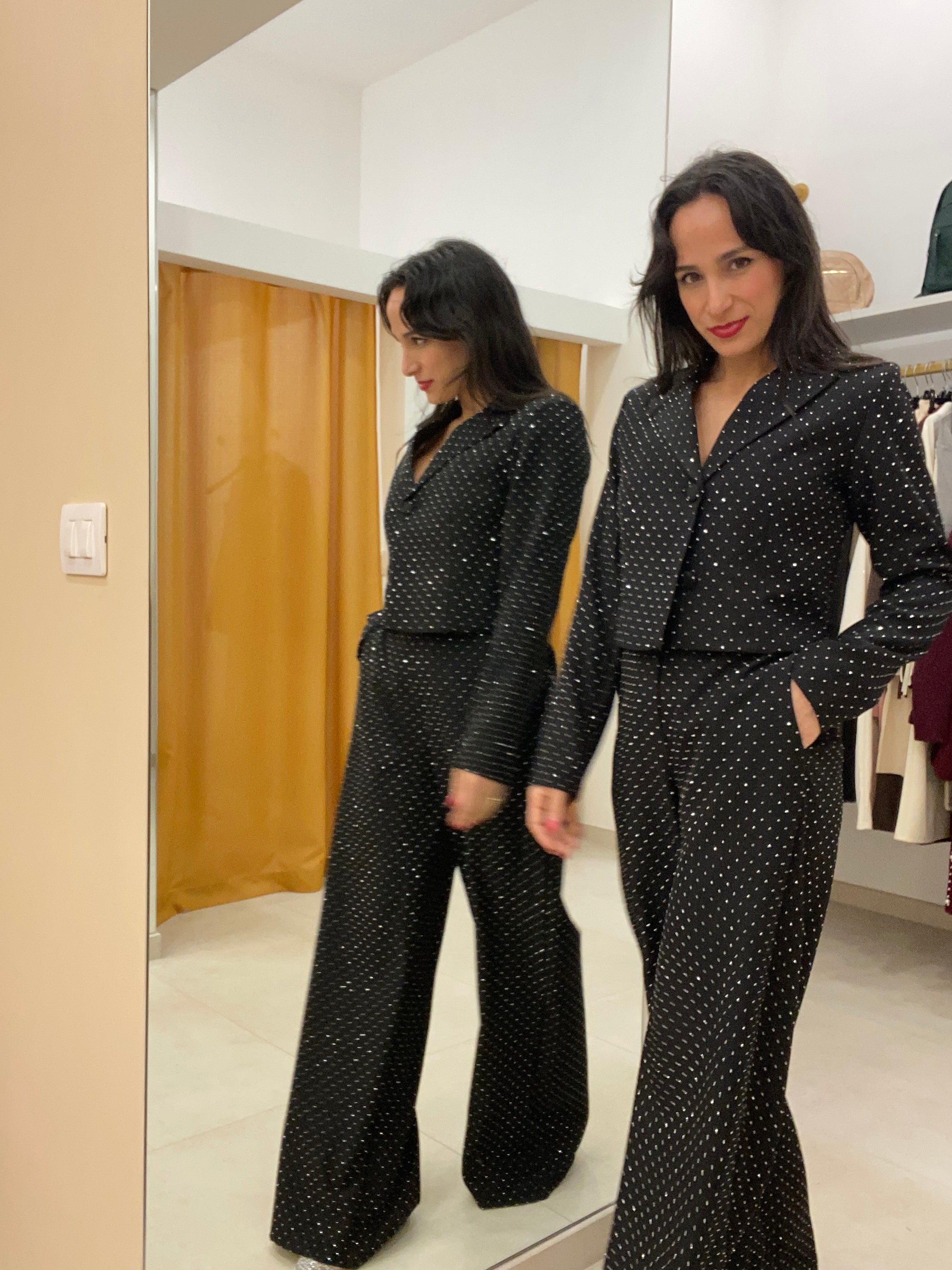 Tailleur Brillantini NERO