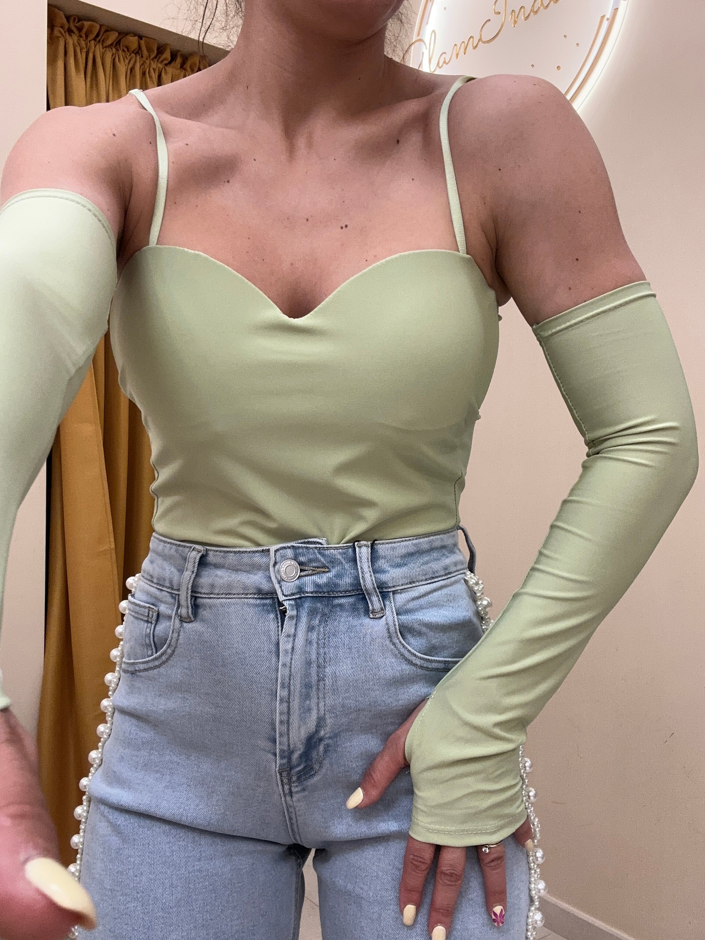 Body manicotti verde