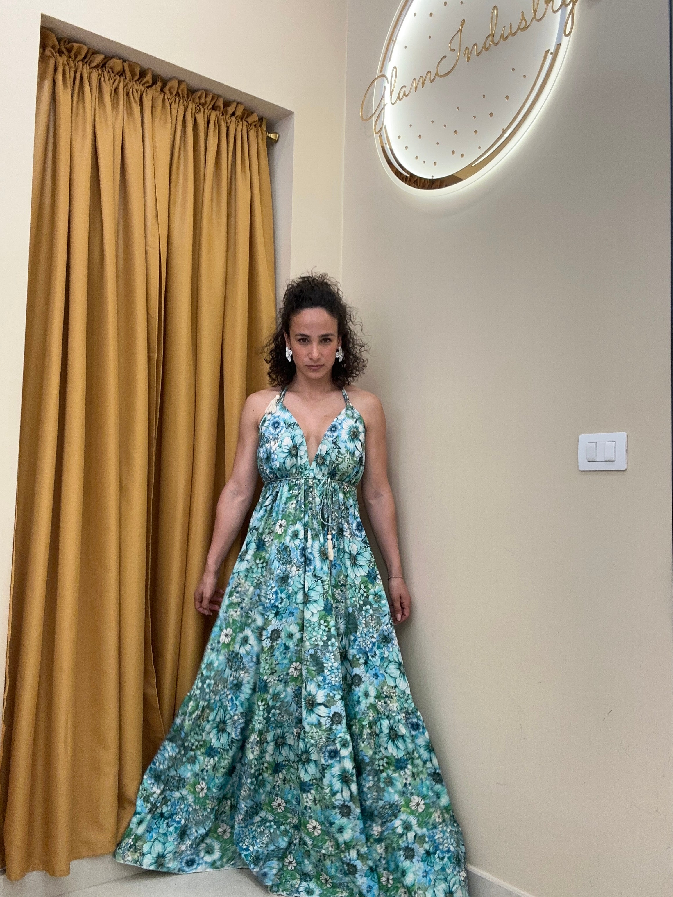 Abito India spettacolare tiffany 203CH