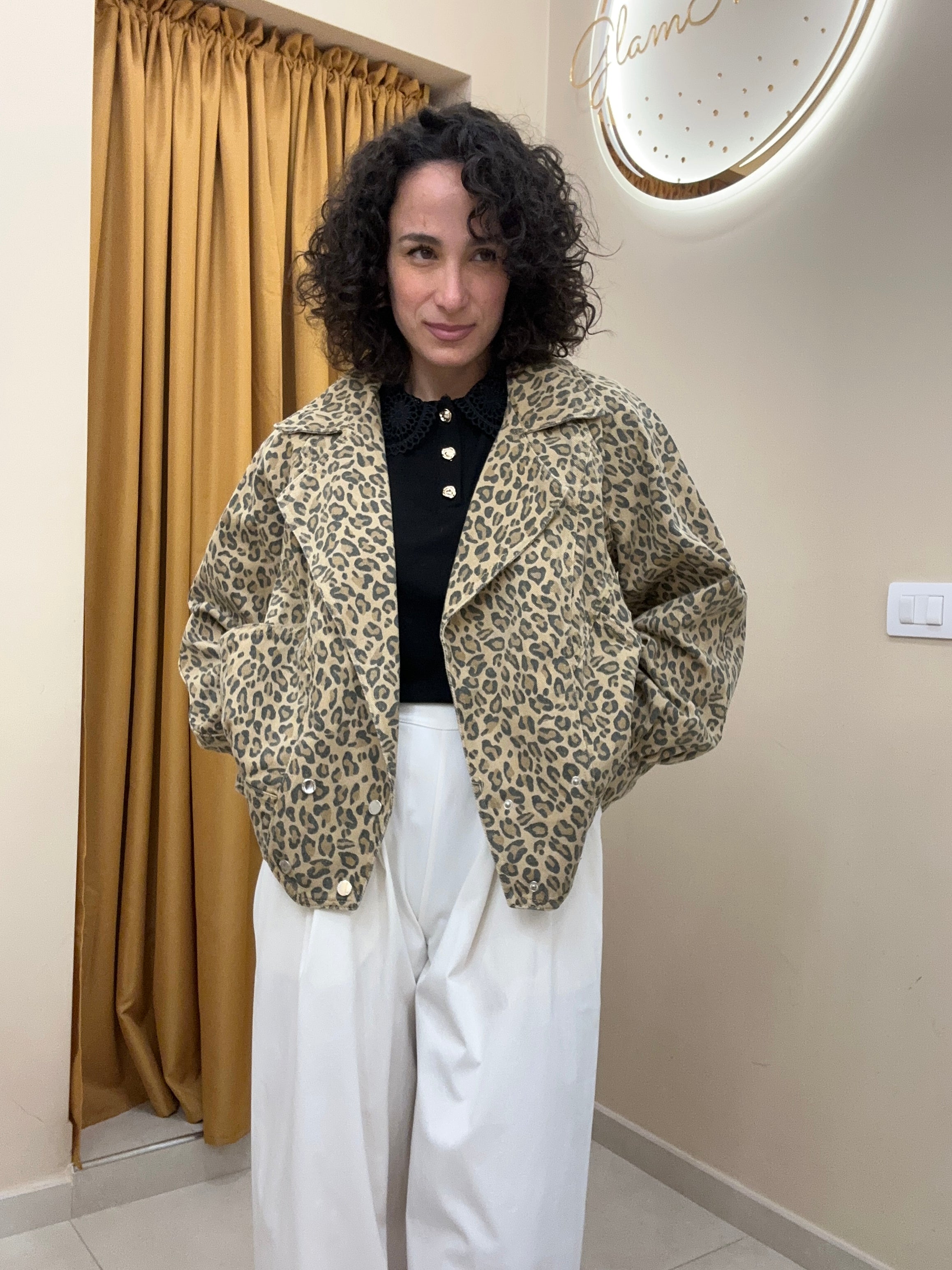 Giacca animalier